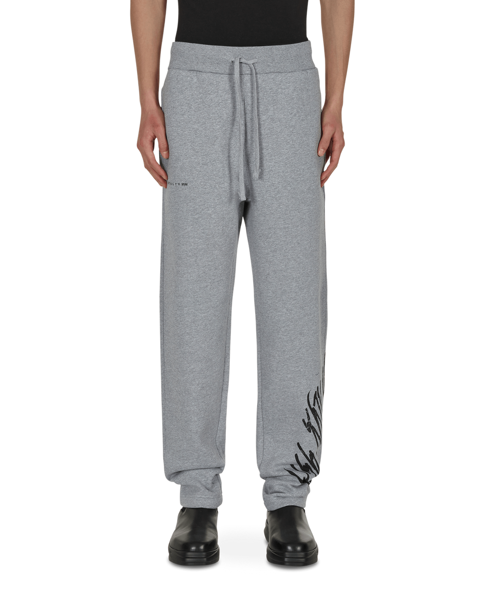 1017 ALYX 9SM Script Sweatpants Grey - Slam Jam Official Store