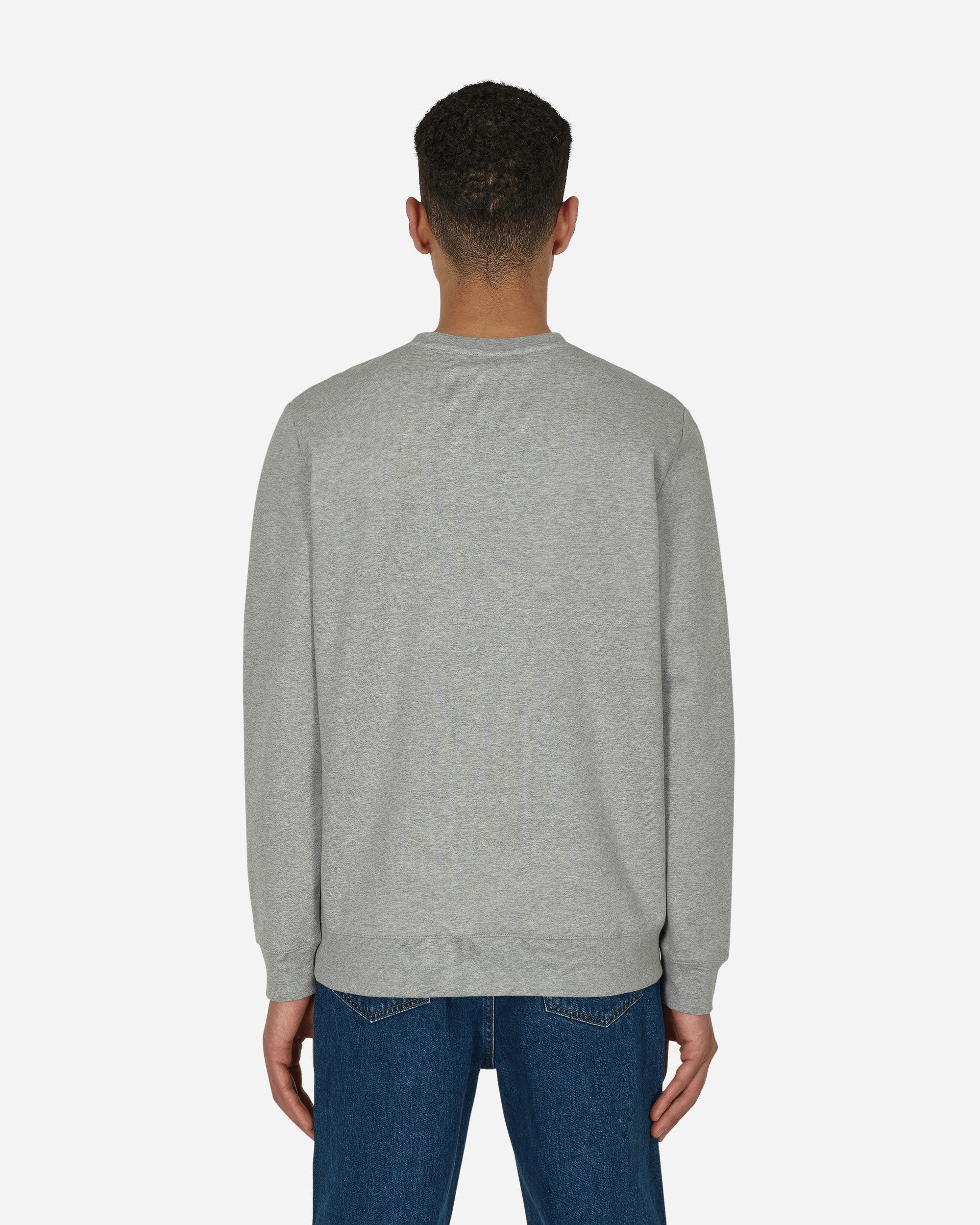 Shop Apc Vpc Logo Crewneck Sweatshirt In Grey