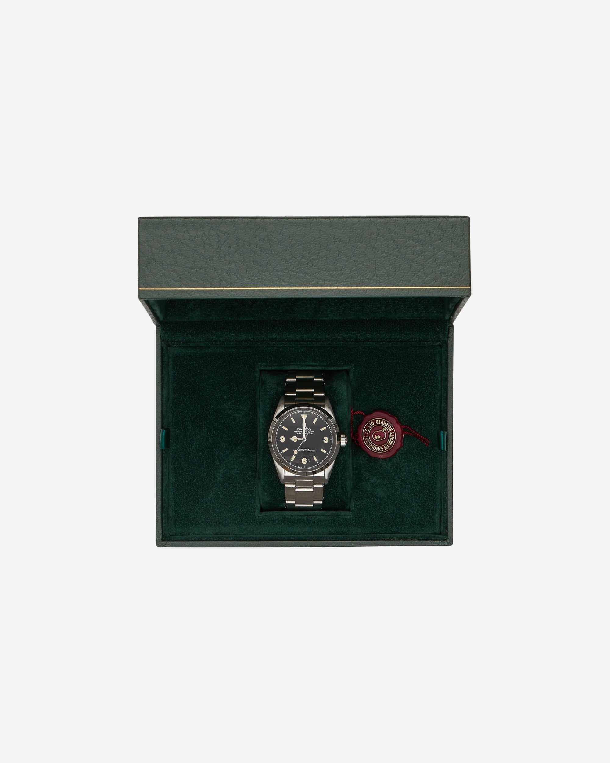 A Bathing Ape Classic Bapex Watch Grey - Slam Jam Official Store