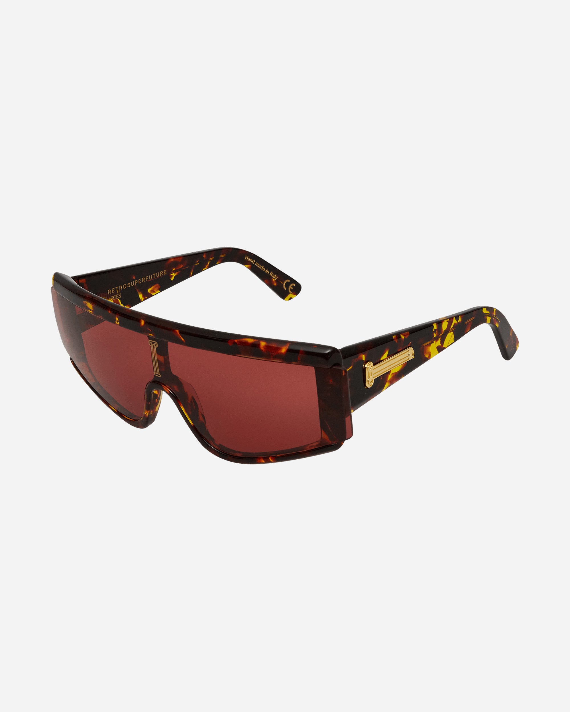Shop Aries Retrosuperfuture Zed Sunglasses Havana In Brown