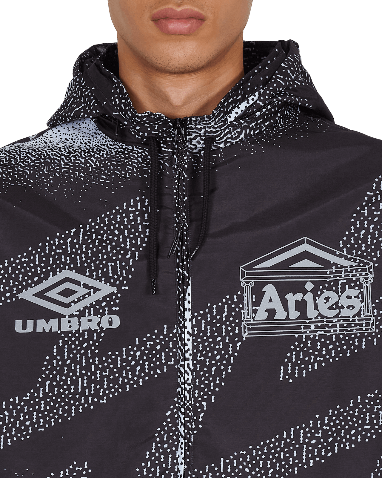 Aries Umbro Aries Training Jacket Black/White Coats and Jackets Jackets UMJM0564-CKW CKW