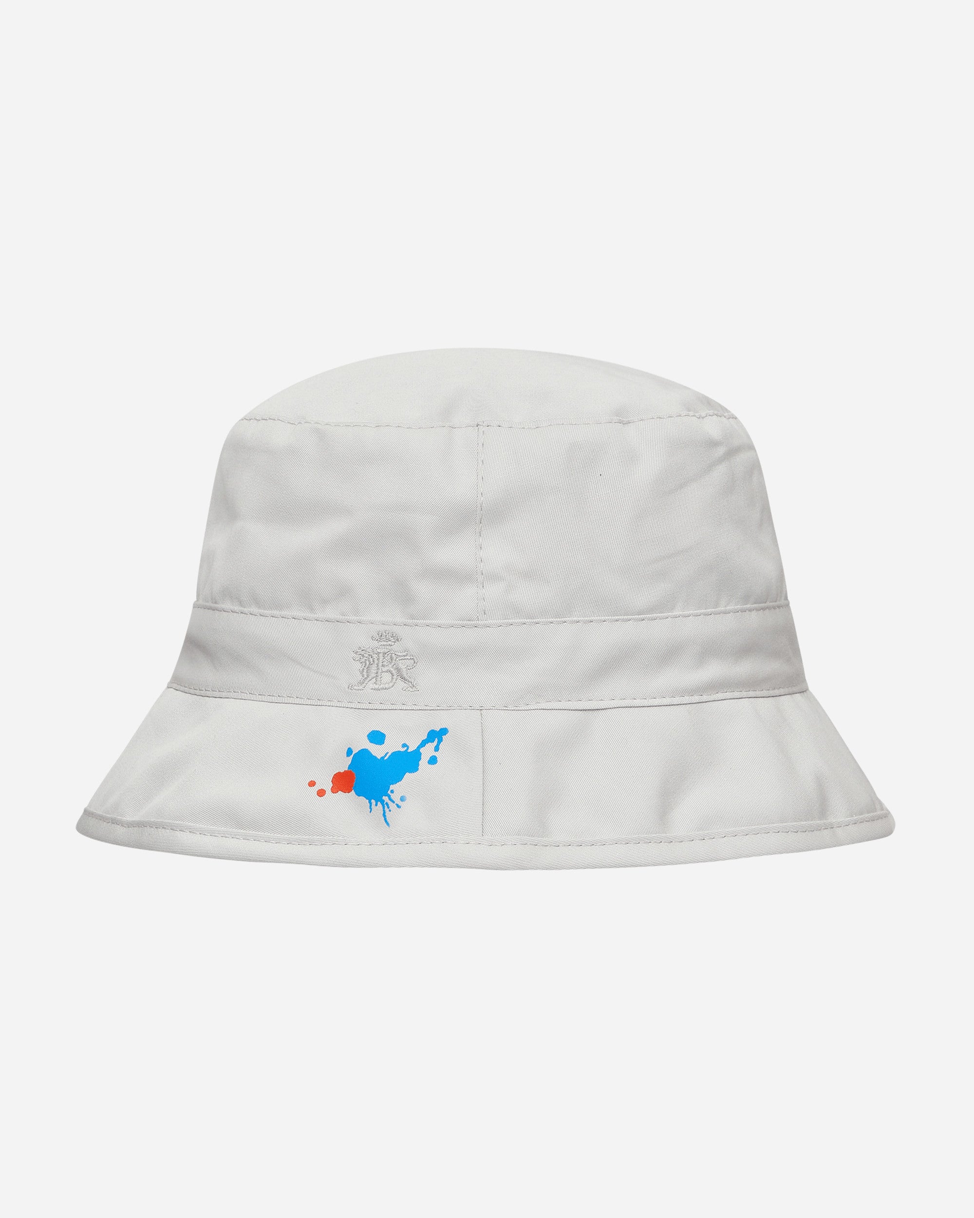 Shop Baracuta Slowboy Bucket Hat Grey In Multicolor