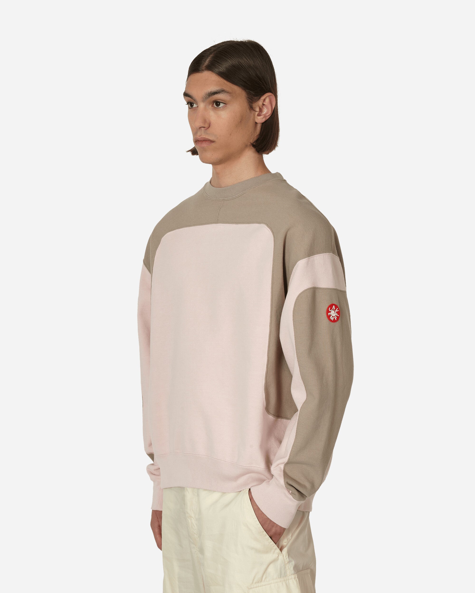 Cav Empt Curved Switch Crewneck Sweatshirt Multicolor - Slam Jam