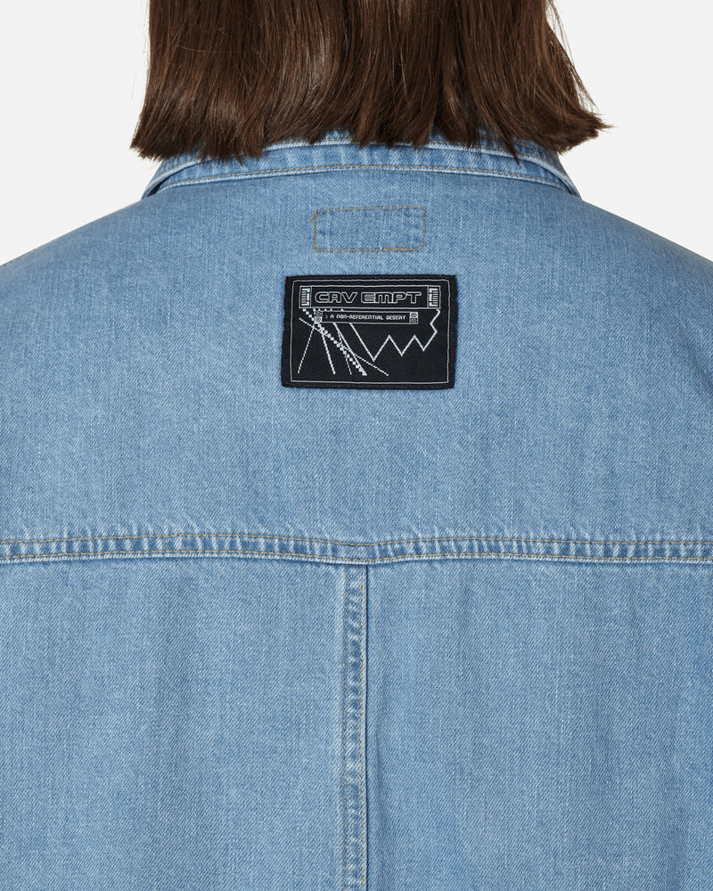 Cav Empt Design Wash Denim Jacket Light Blue - Slam Jam Official Store