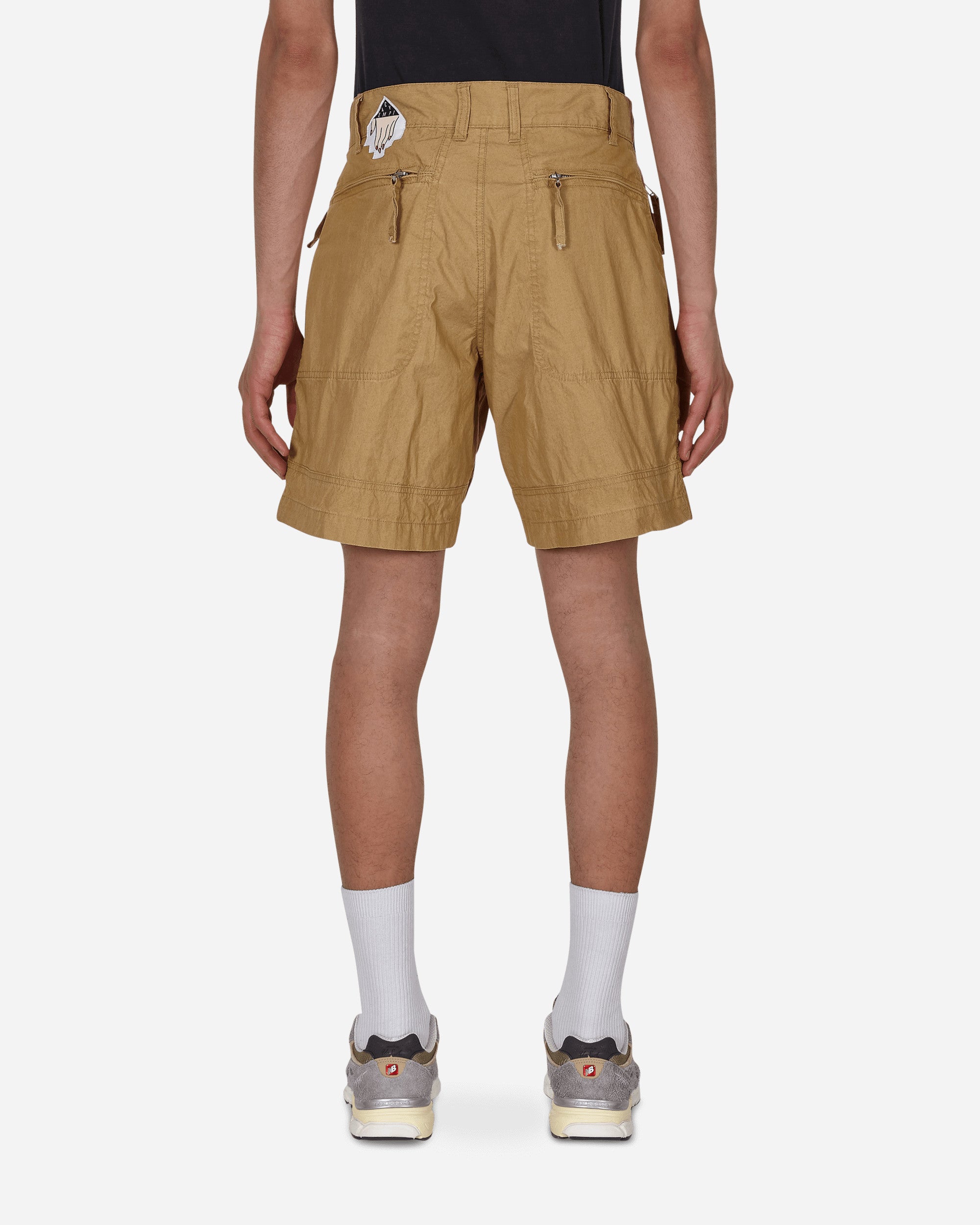 Shop Cav Empt Controller Shorts In Beige