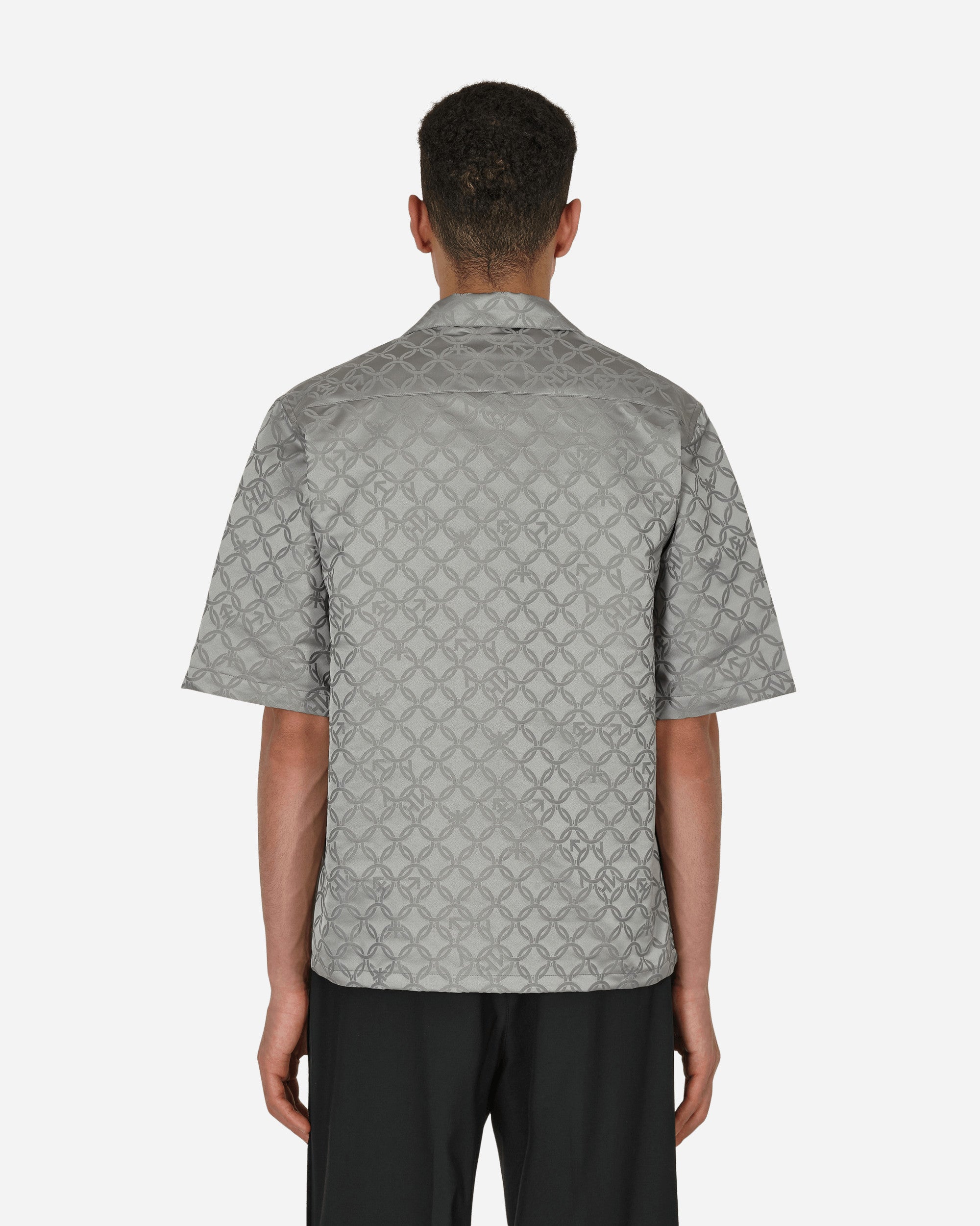 Shop Charles Jeffrey Loverboy Hawaiian Shirt In Grey