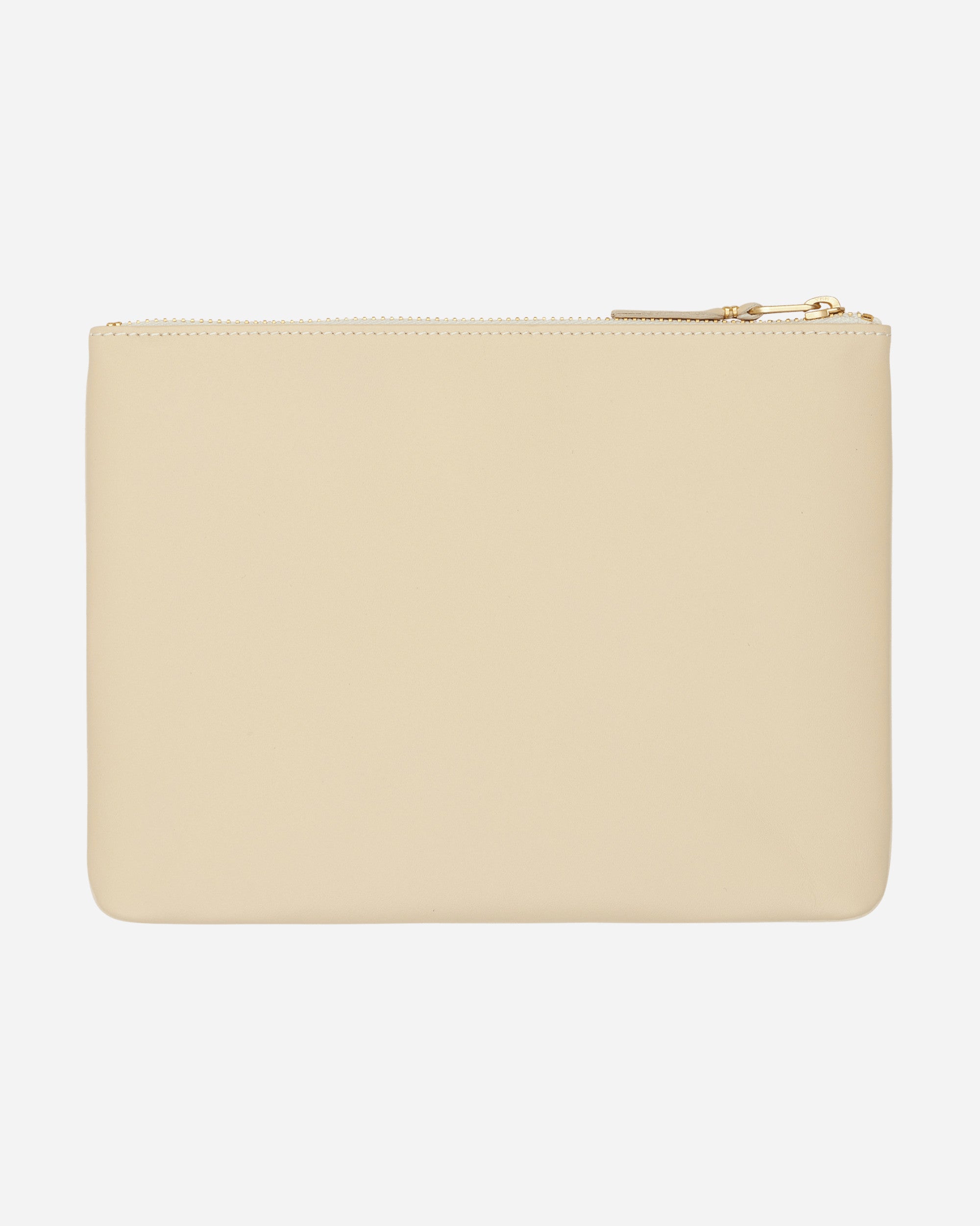 Shop Comme Des Garçons Classic Leather Pouch Off In White