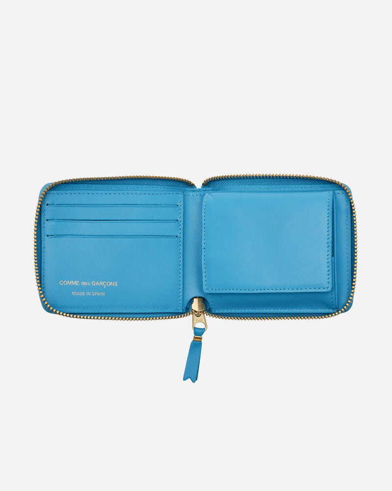 Comme Des Garçons Wallet Classic Line Zip-Around Wallet Blue