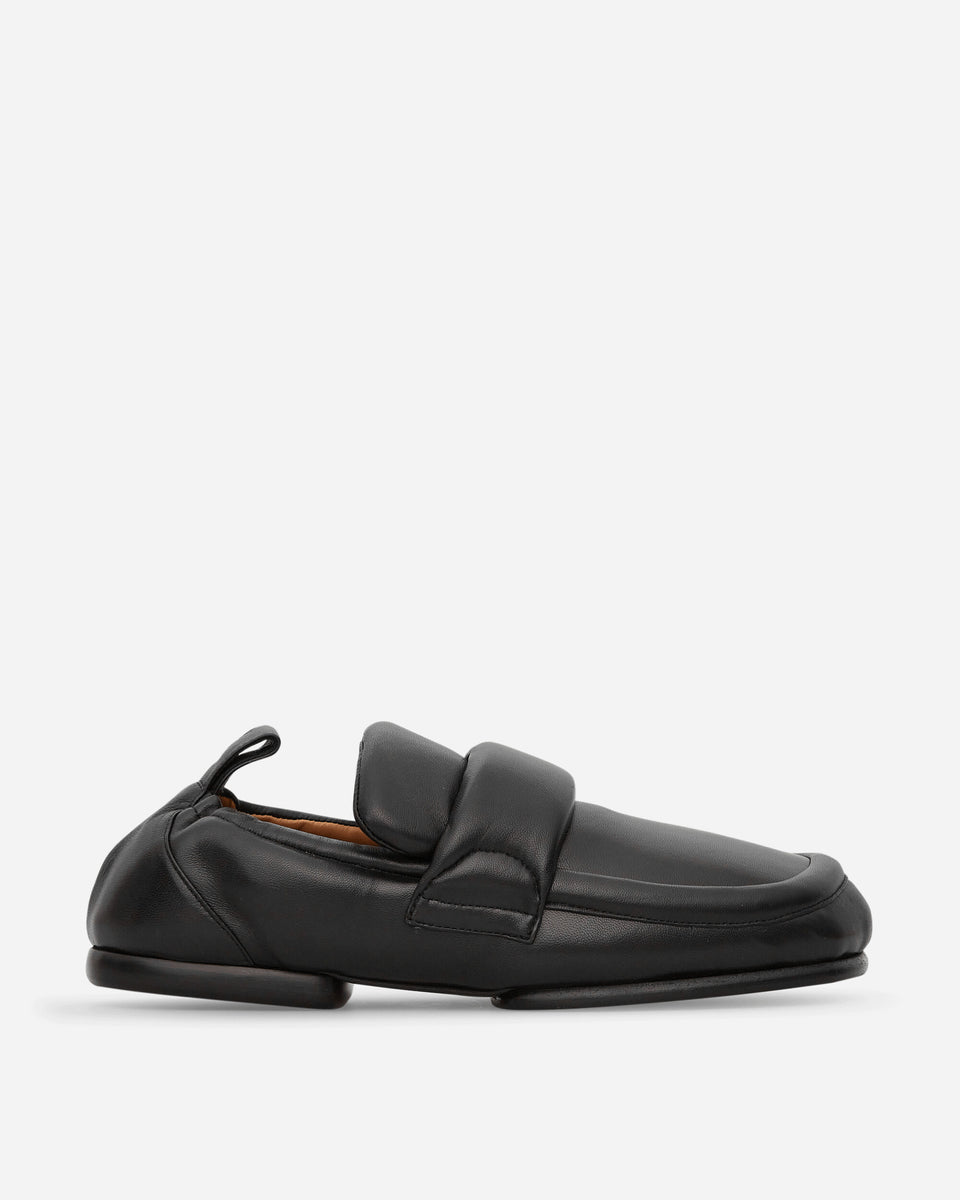 Dries Van Noten Padded Leather Loafers Black - Slam Jam Official Store