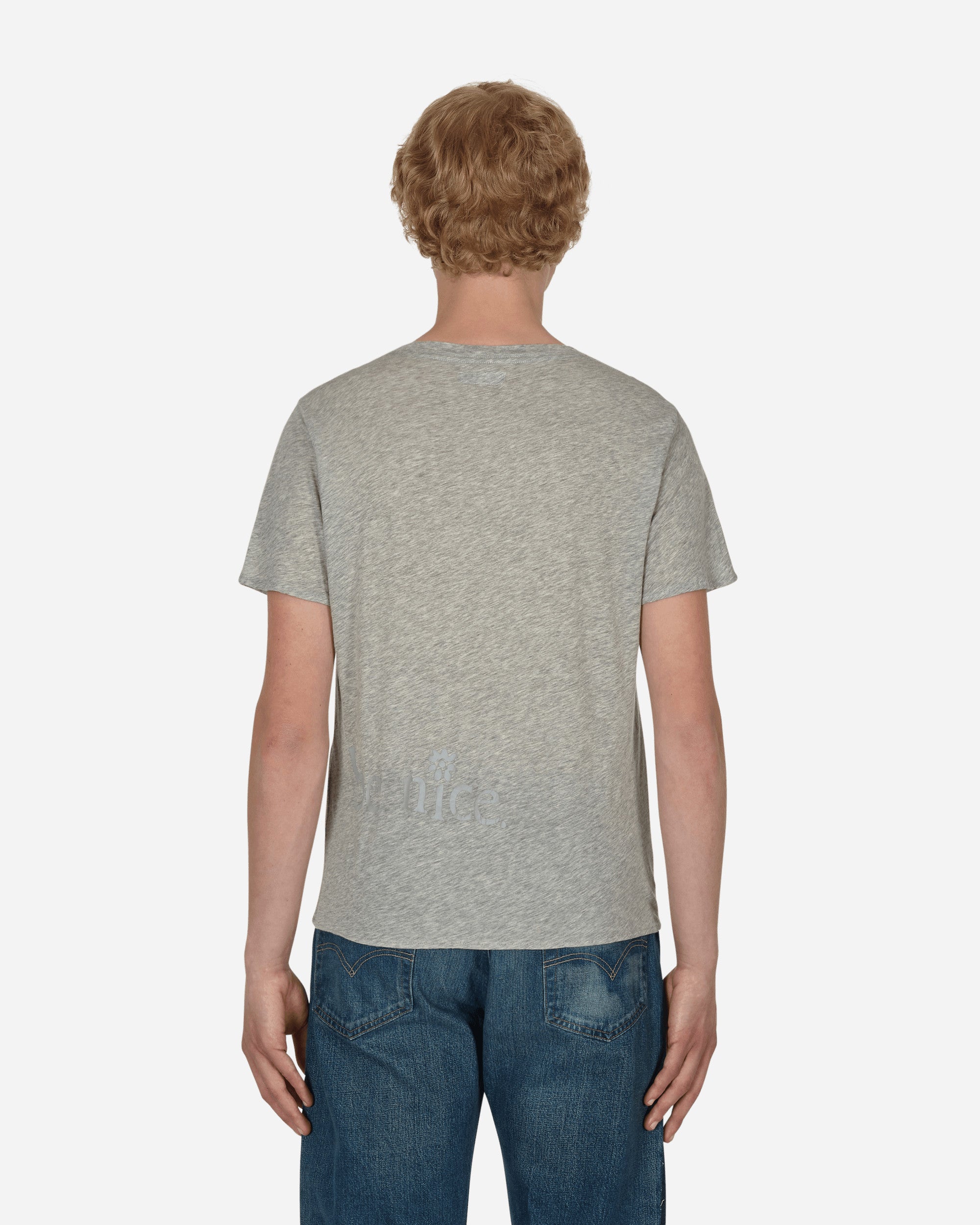 Shop Erl Venice T-shirt In Grey