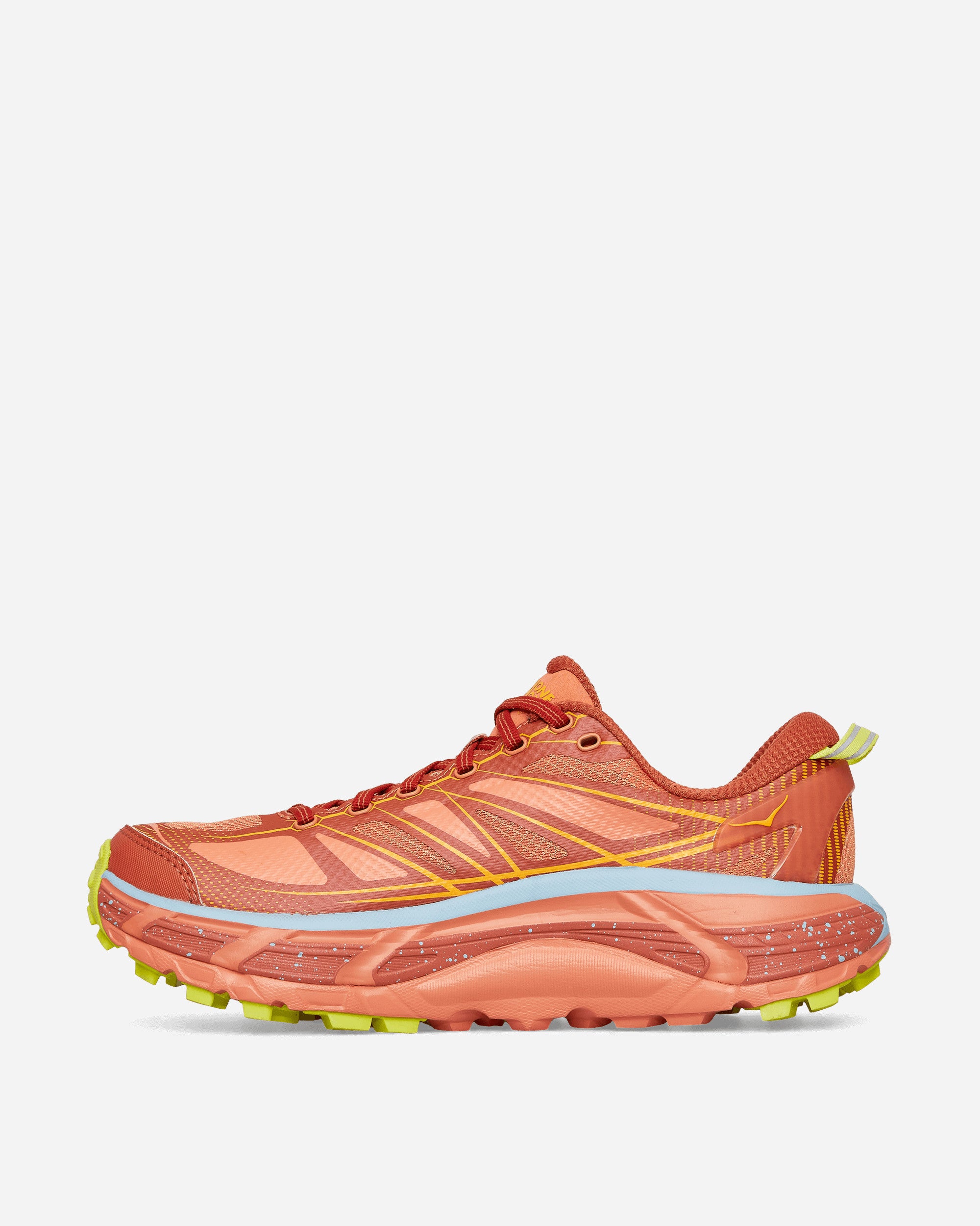 Shop Hoka One One Mafate Speed 2 Sneakers Orange In Red