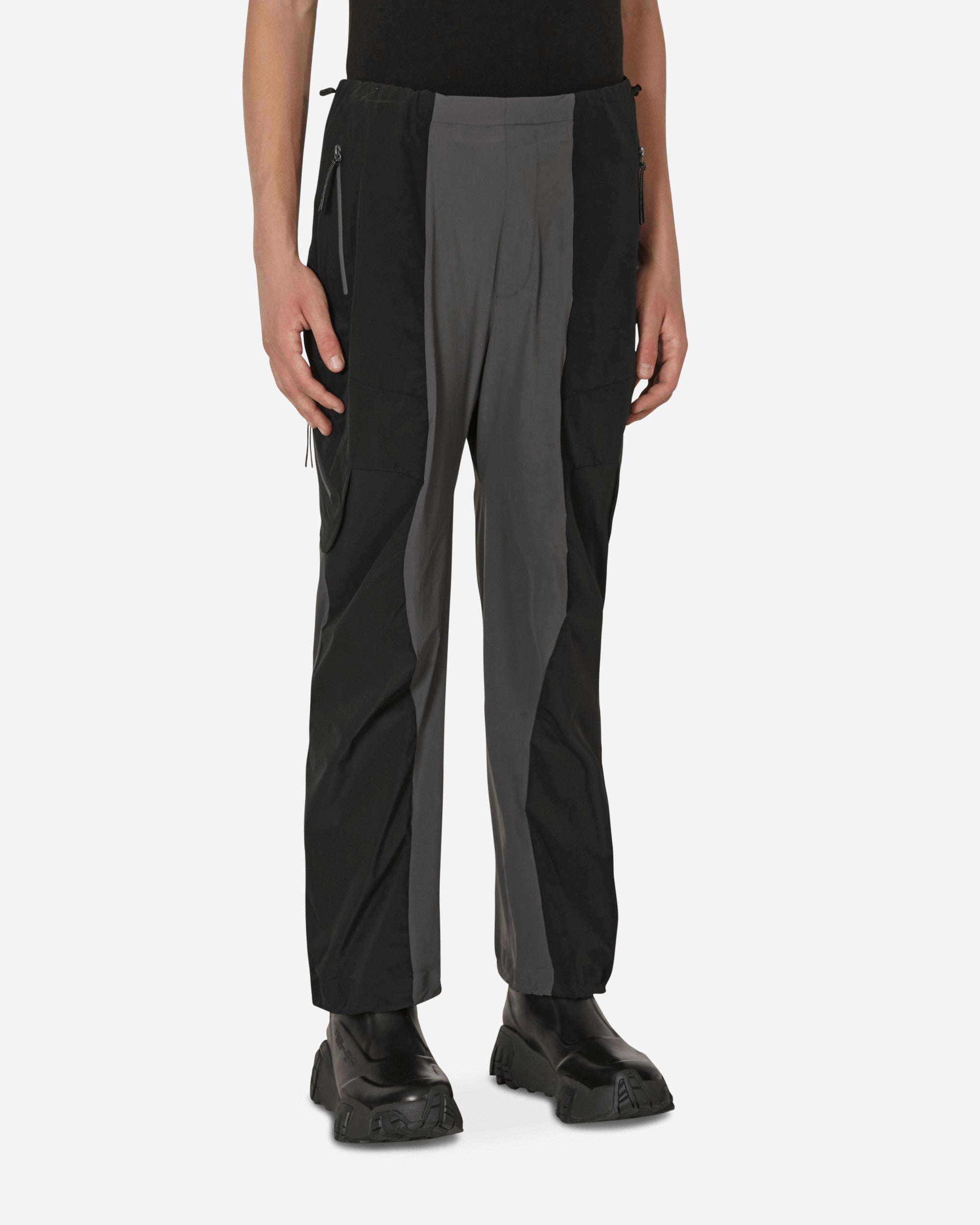 J.l-a.l Paneled Tracksuit Pants In Black | ModeSens