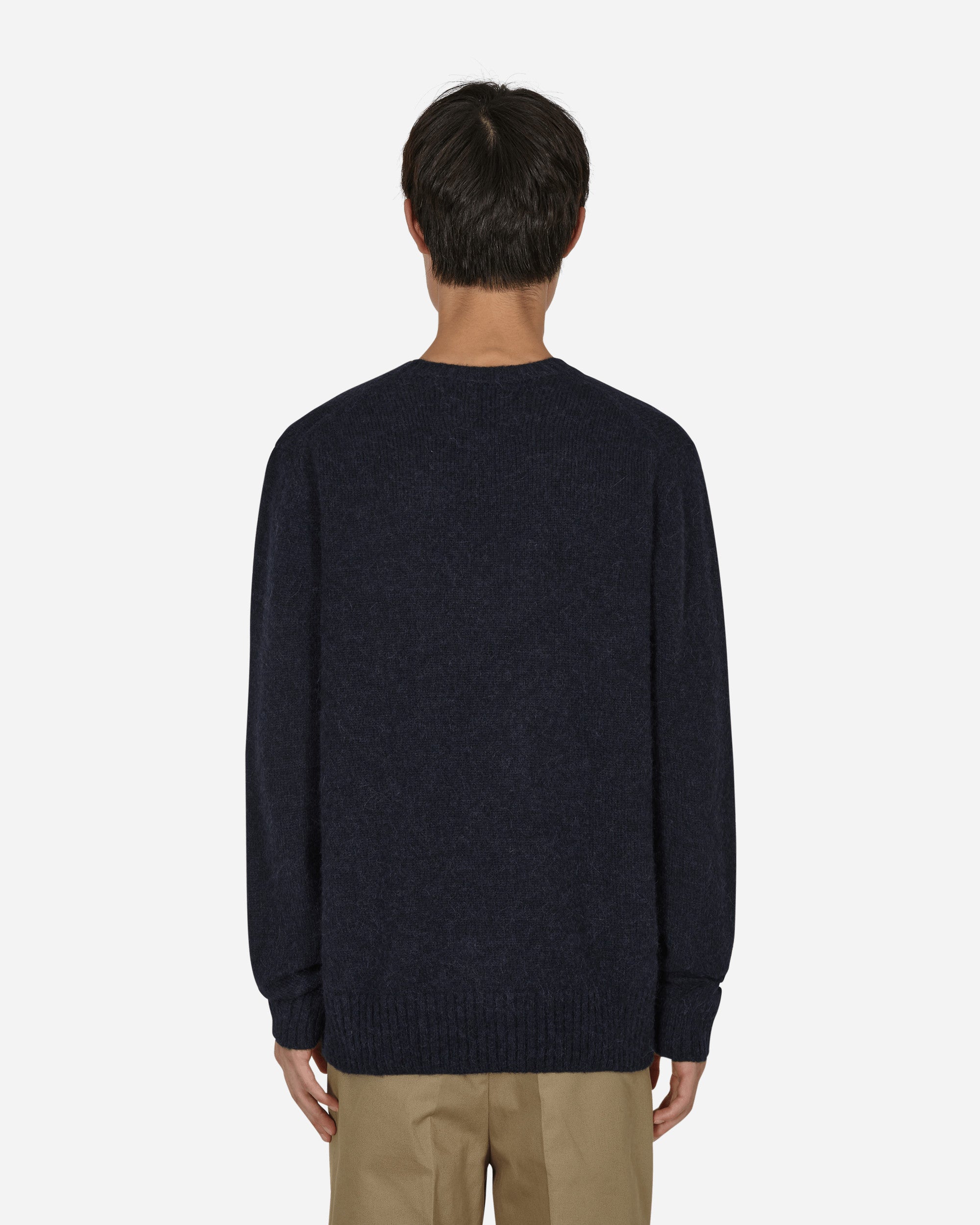 Shop Jil Sander Wool Crewneck Sweater In Blue