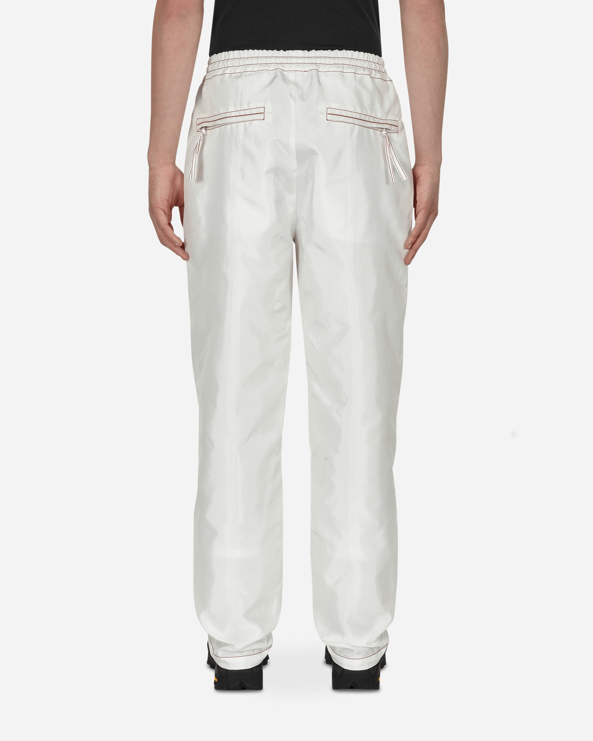 Shop Kanghyuk Airbag String Trousers In White