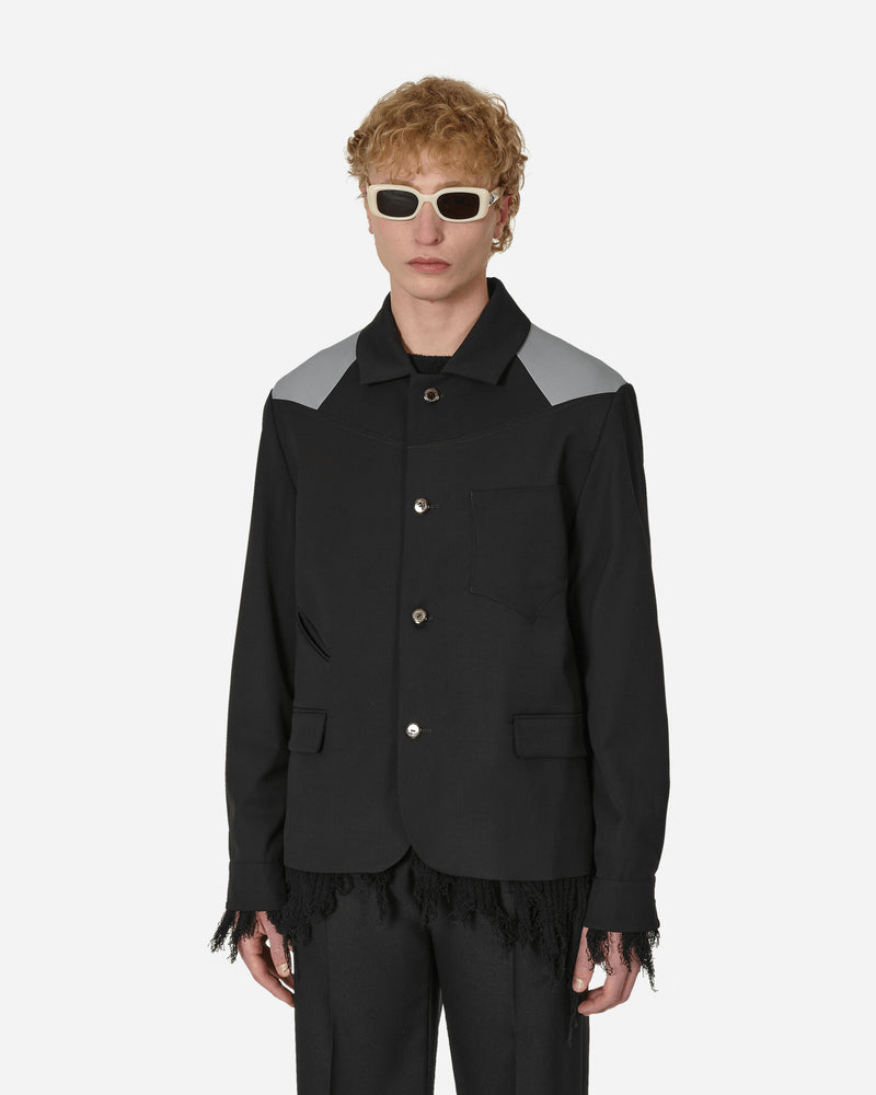 Kiko Kostadinov Kreuk Blazer Black - Slam Jam Official Store