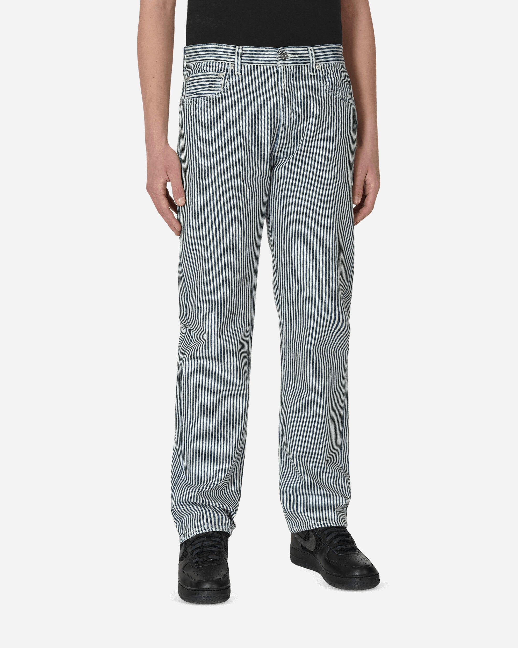 Levi's Nigo Hickory Stripe 501® Jeans In Blue | ModeSens