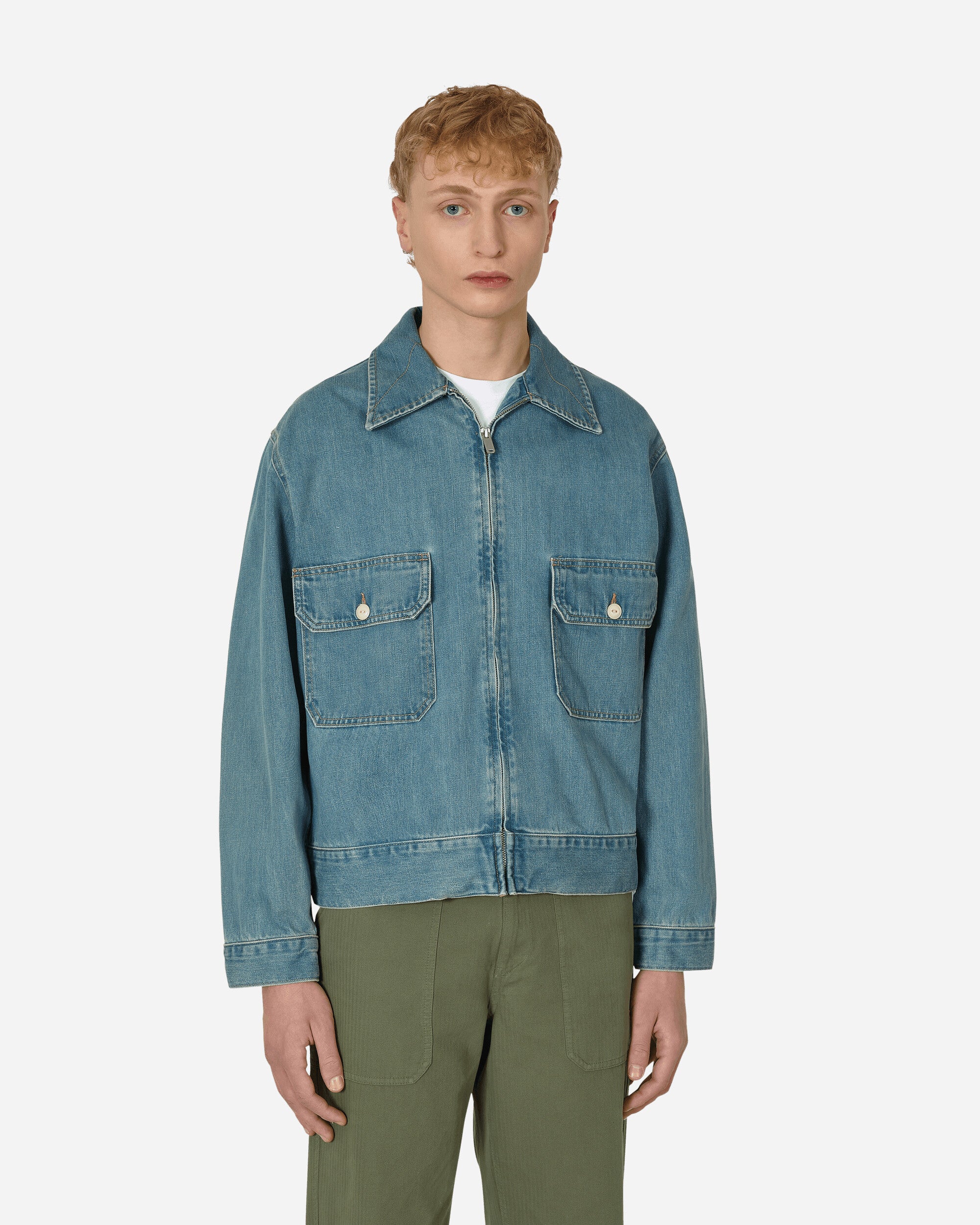Levi's® Made & Crafted Union Trucker Jacket Blue - Slam Jam Official Store