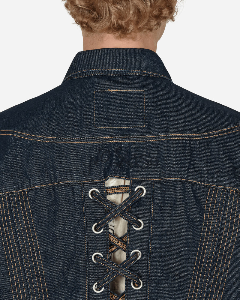 Levi's® Vintage Clothing No Sesso Corset Zip Off Trucker Jacket Blue