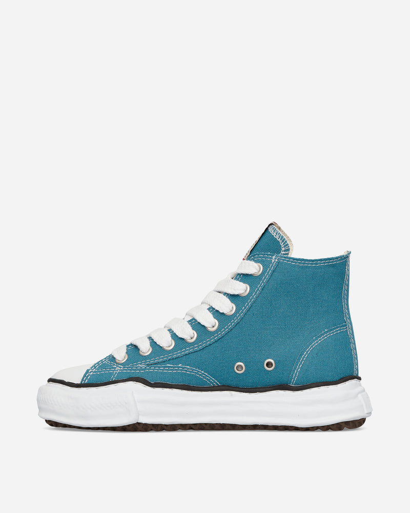 Maison MIHARA YASUHIRO Peterson OG Sole Canvas High Sneakers Blue