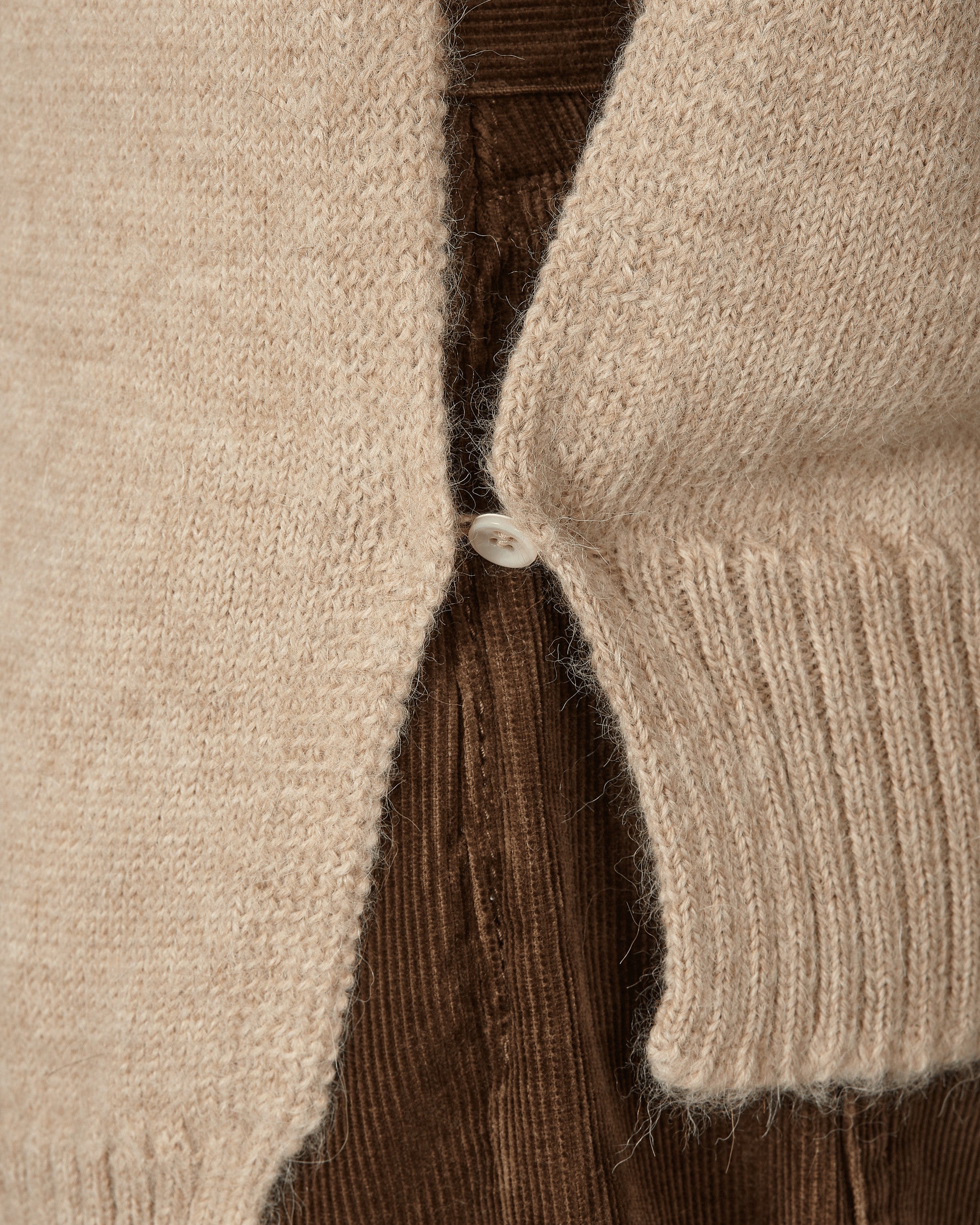 Maison Margiela Wool Stole Beige - Slam Jam Official Store