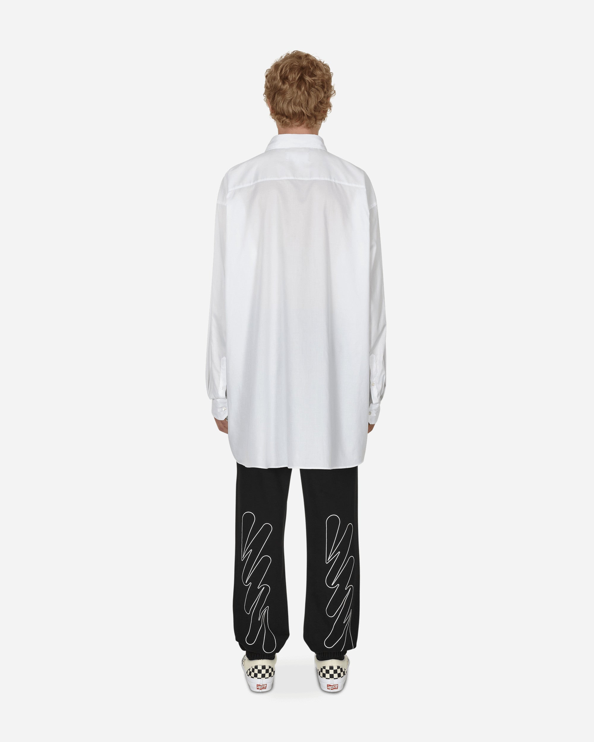 Maison Margiela Décortiqué Oxford Shirt In White | ModeSens