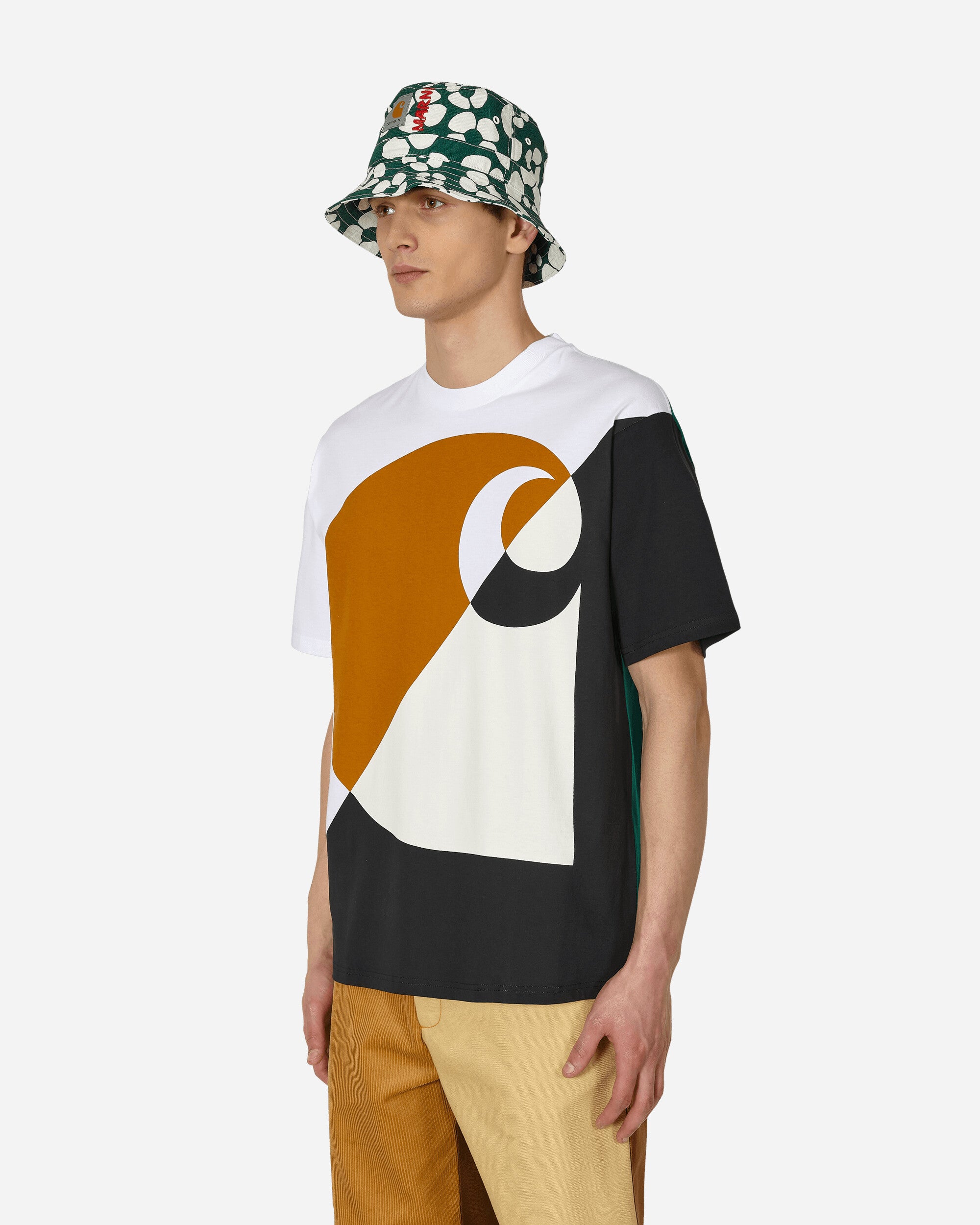 Marni Carhartt WIP Logo T-Shirt Multicolor - Slam Jam Official Store