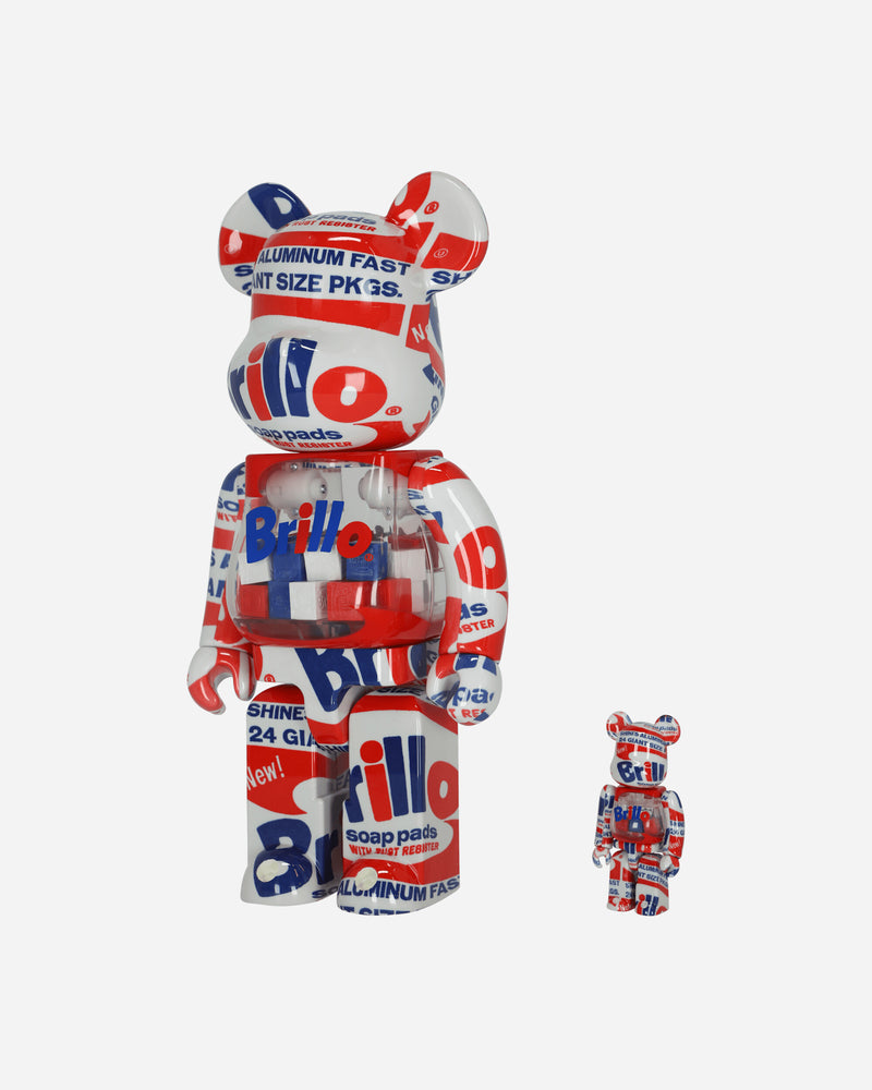 Medicom 100% + 400% Andy Warhol Brillo Be@rbrick Multicolor