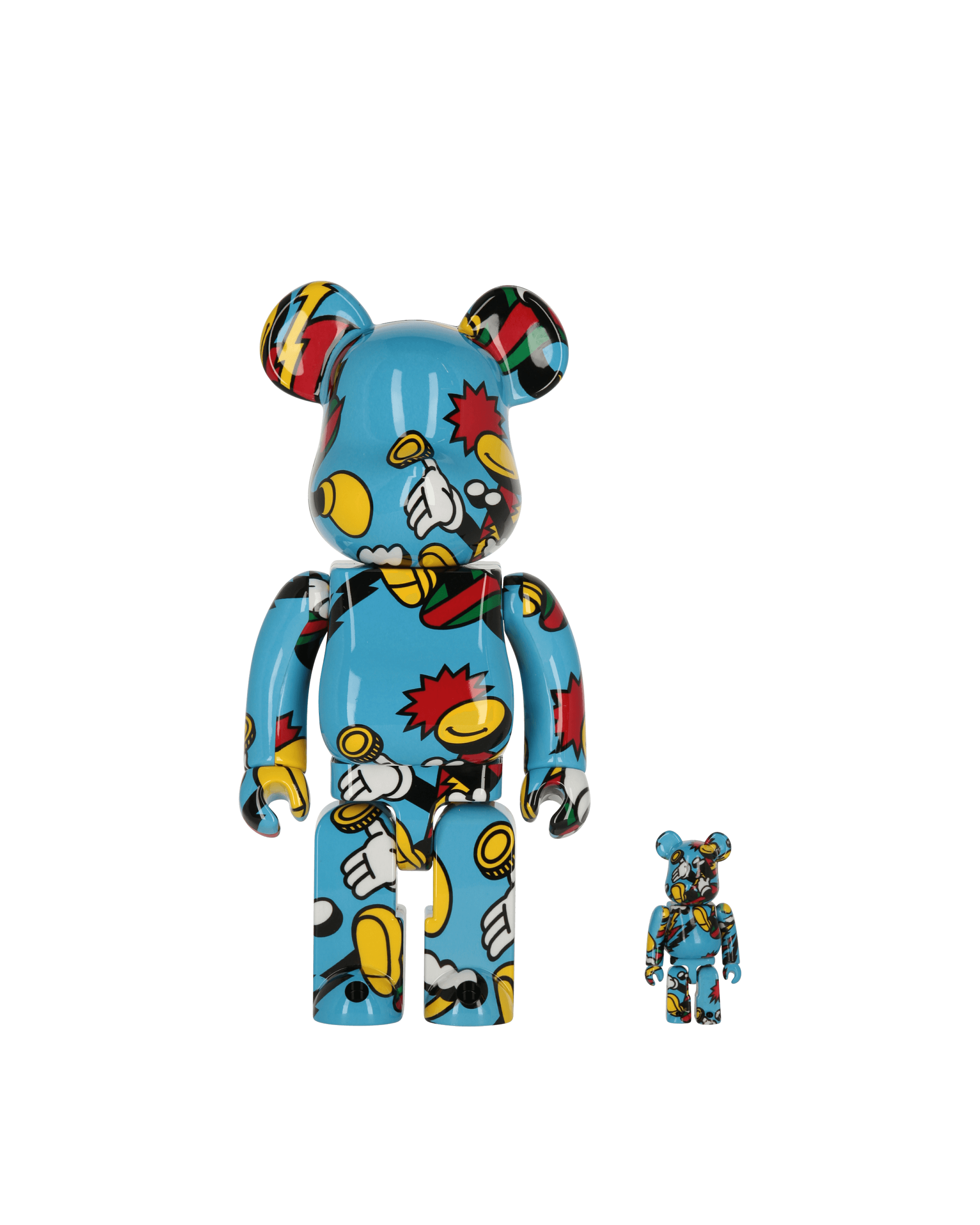 Medicom Toy - Be@rbrick Grafflex 100% & 400% Set  HBX - Globally Curated  Fashion and Lifestyle by Hypebeast