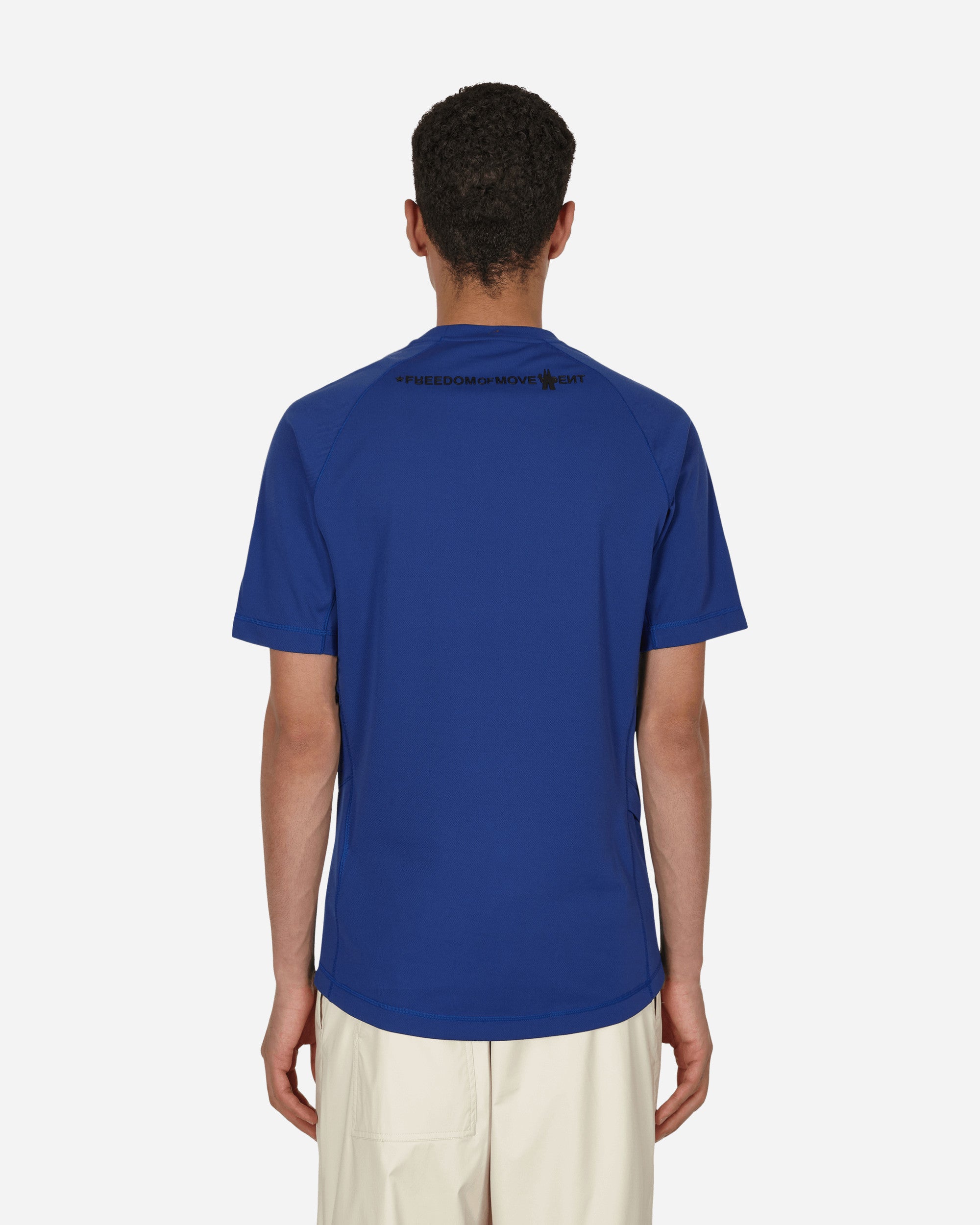 Shop Moncler Day-namic T-shirt In Blue