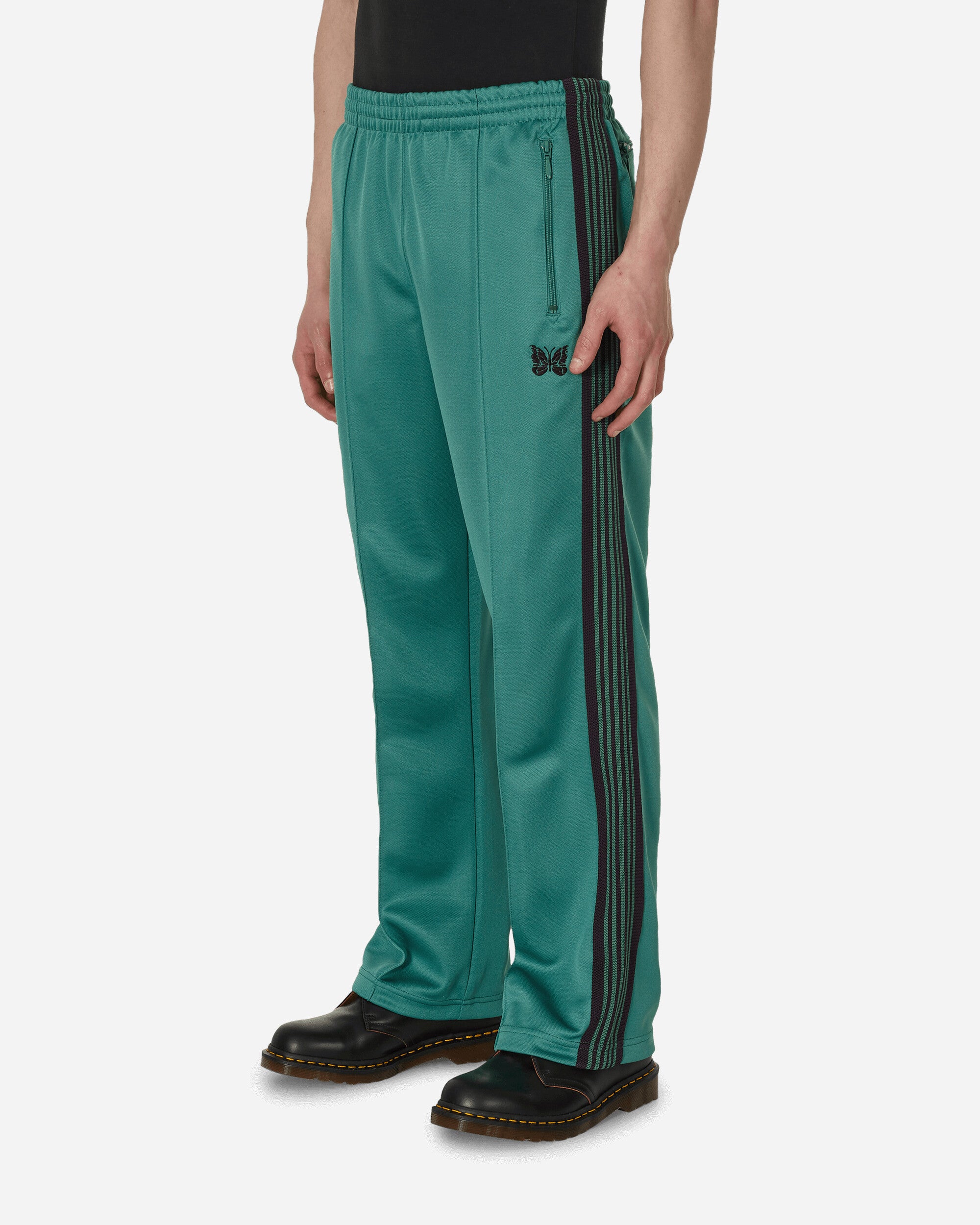 Needles Poly Smooth Track Pants Emerald - Slam Jam Official Store