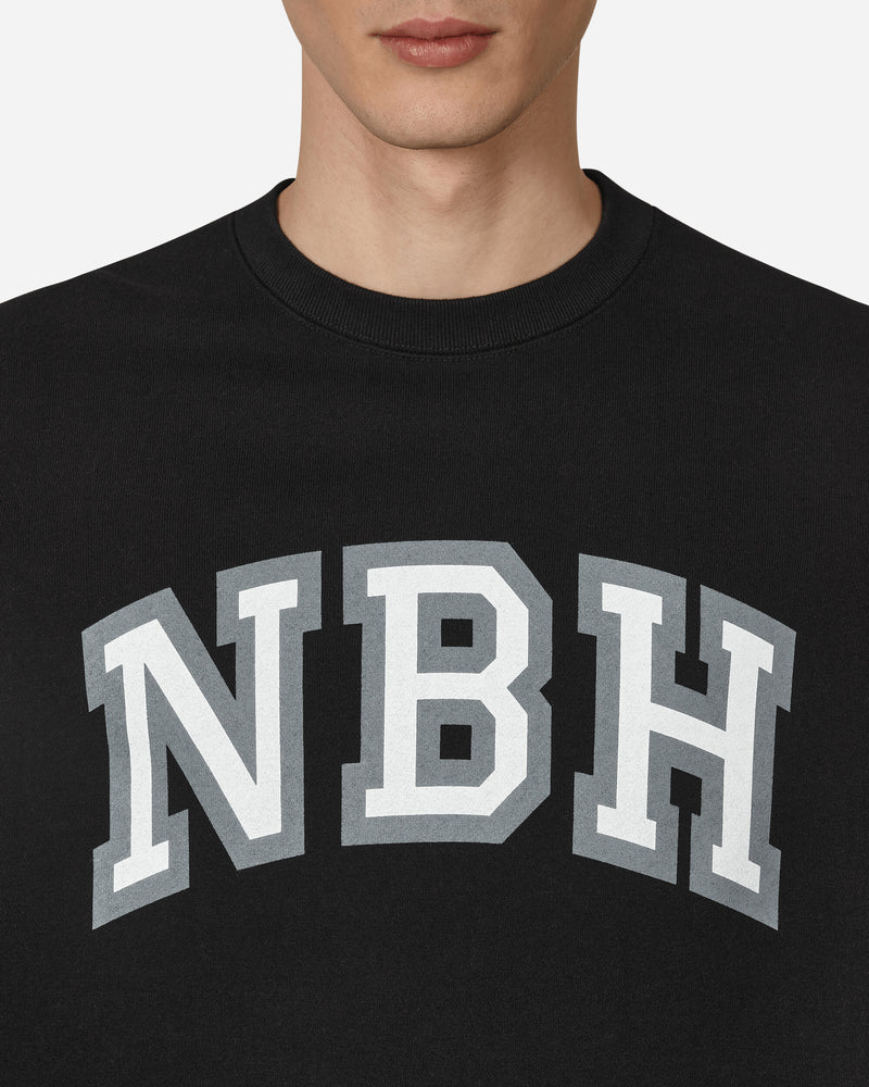 Neighborhood College Crewneck Sweatshirt Black - Slam Jam Official