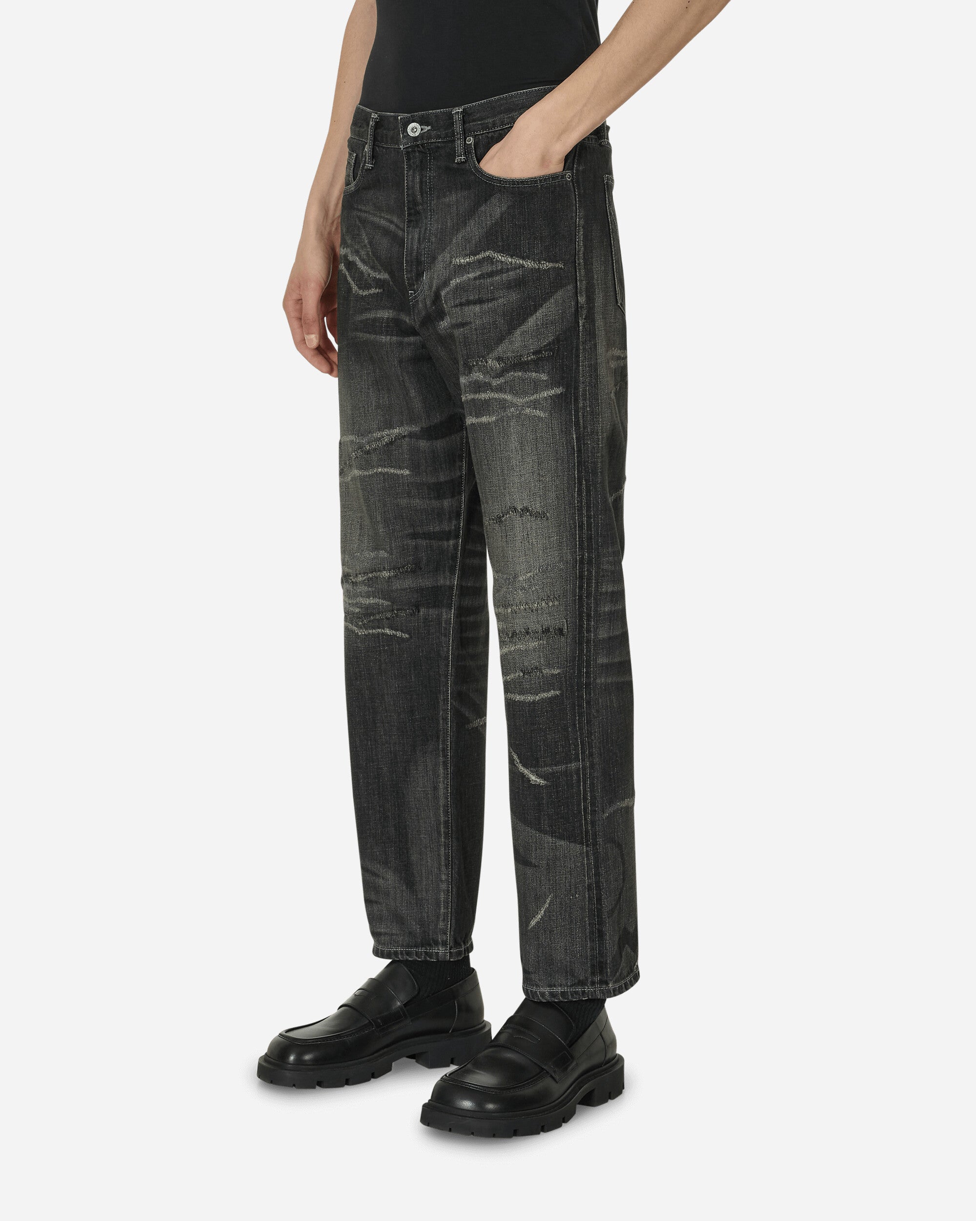 NEIGHBORHOOD SAVAGE DENIM DP BASIC PANTS | www.jarussi.com.br