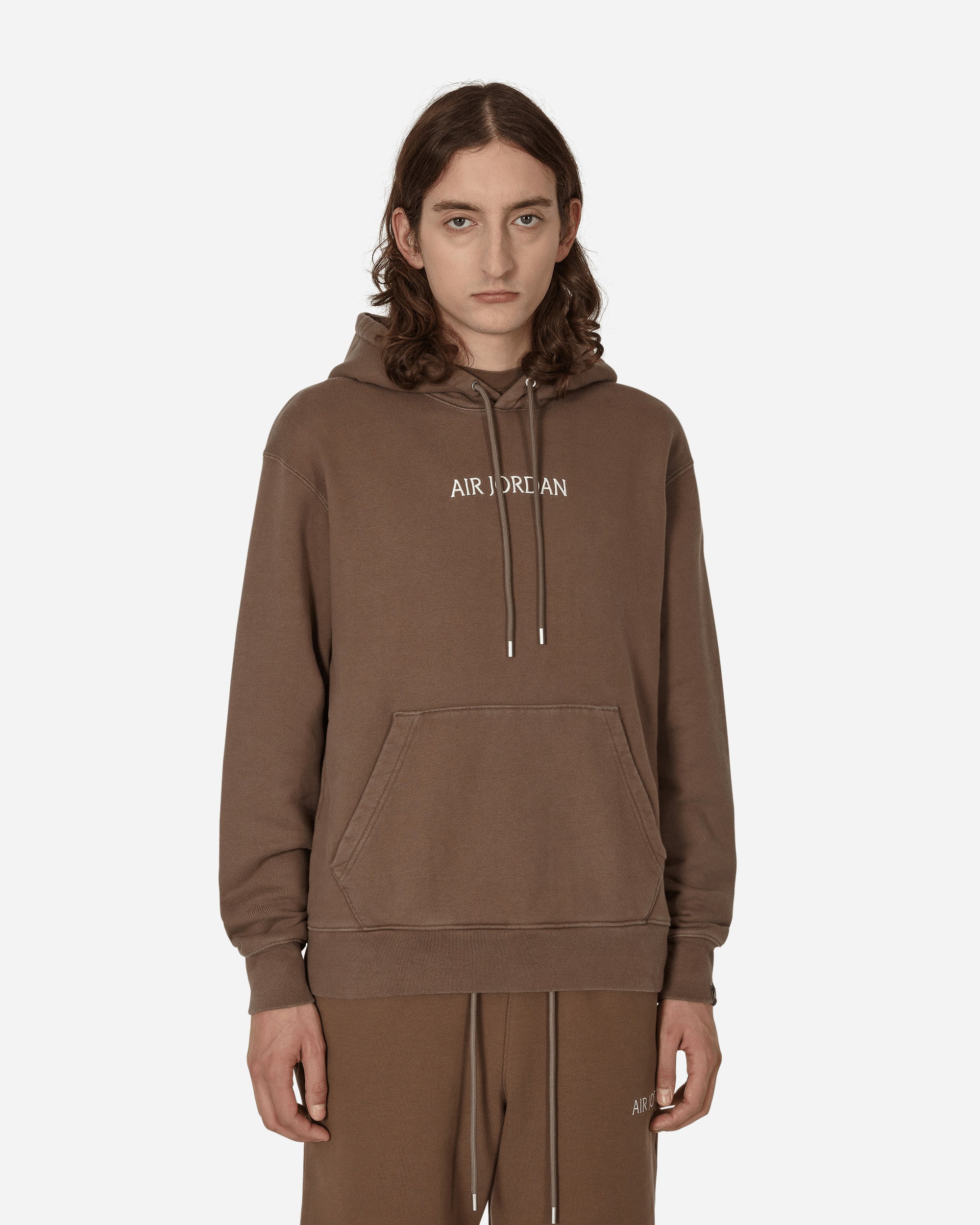 brown air jordan hoodie