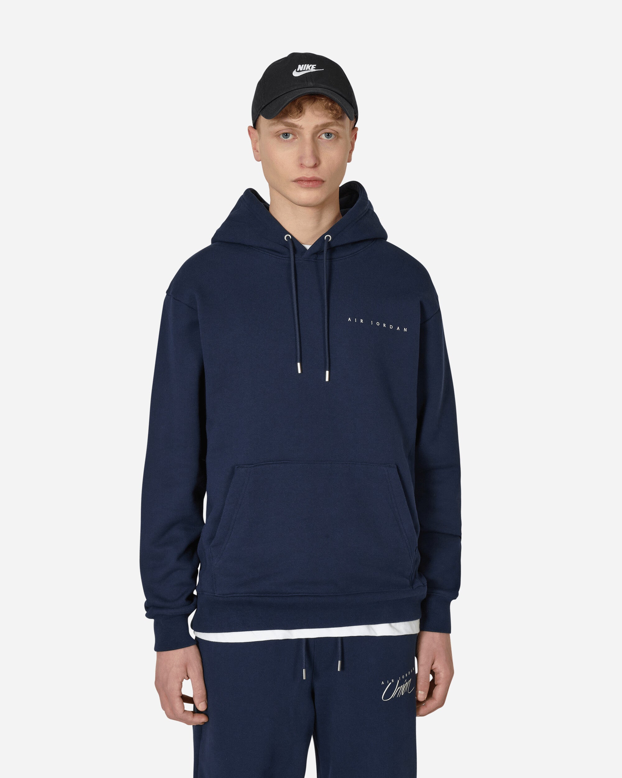 NIKE JORDAN UNION FLEECE HOODIE NAVY S新品未使用