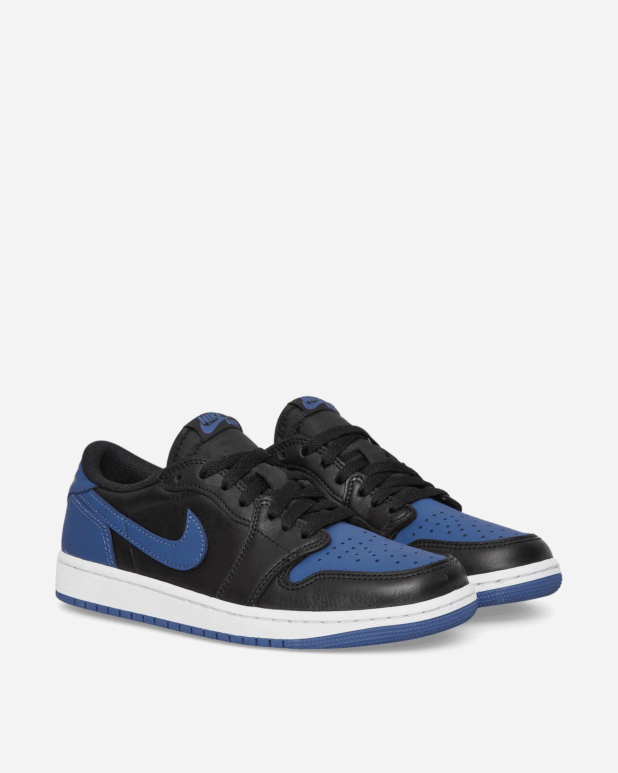 black and dark blue jordan 1