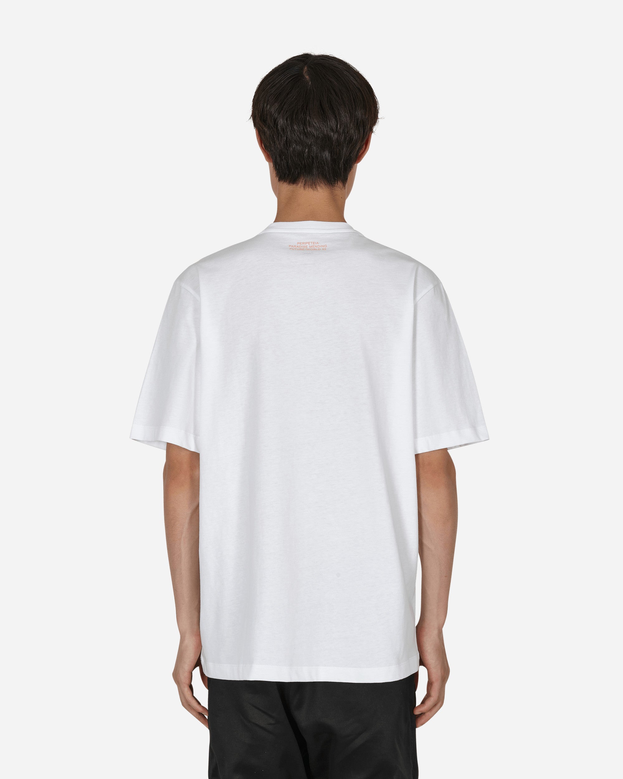 Shop Oamc Folium T-shirt In White