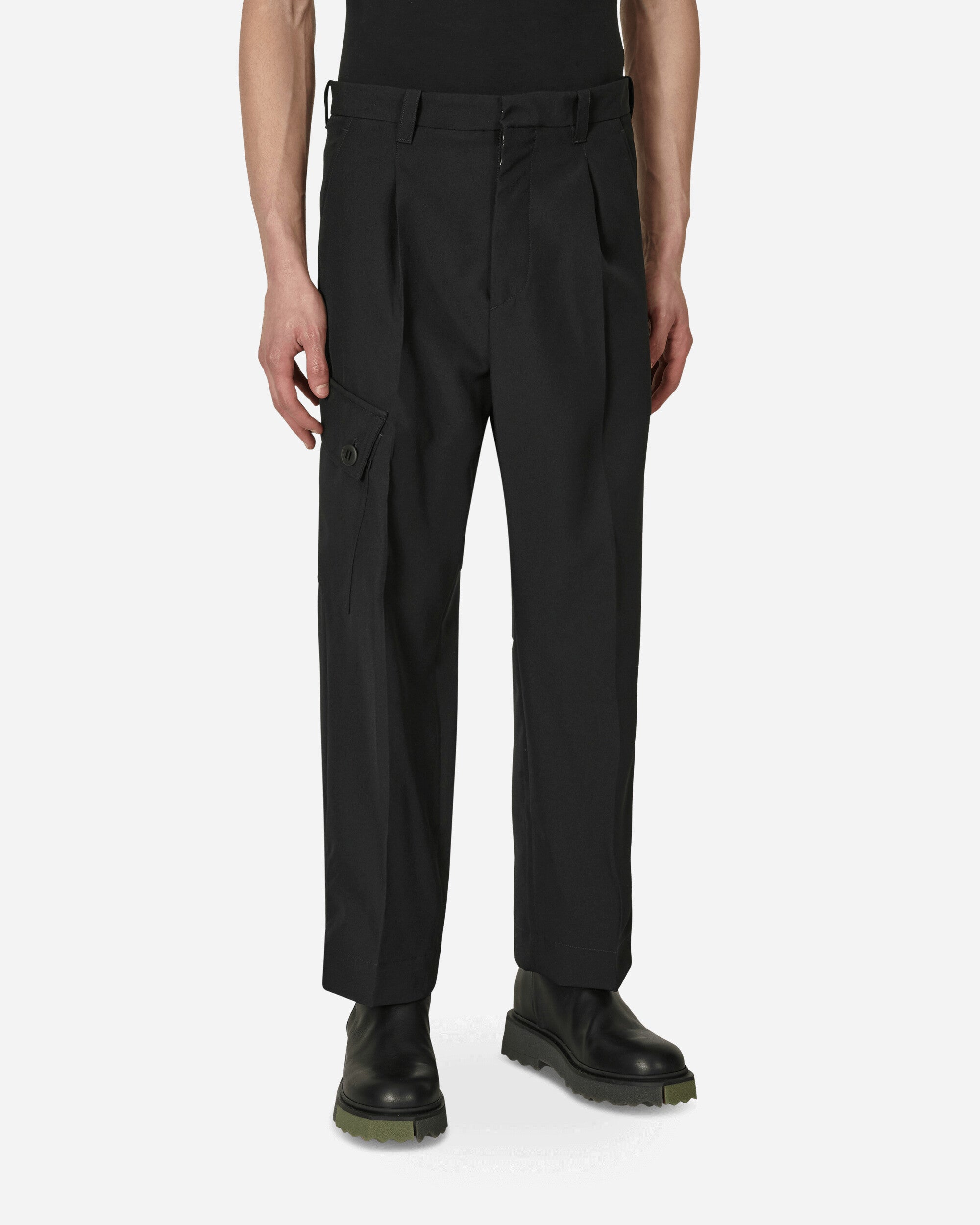 OAMC Combine Trousers Black - Slam Jam Official Store