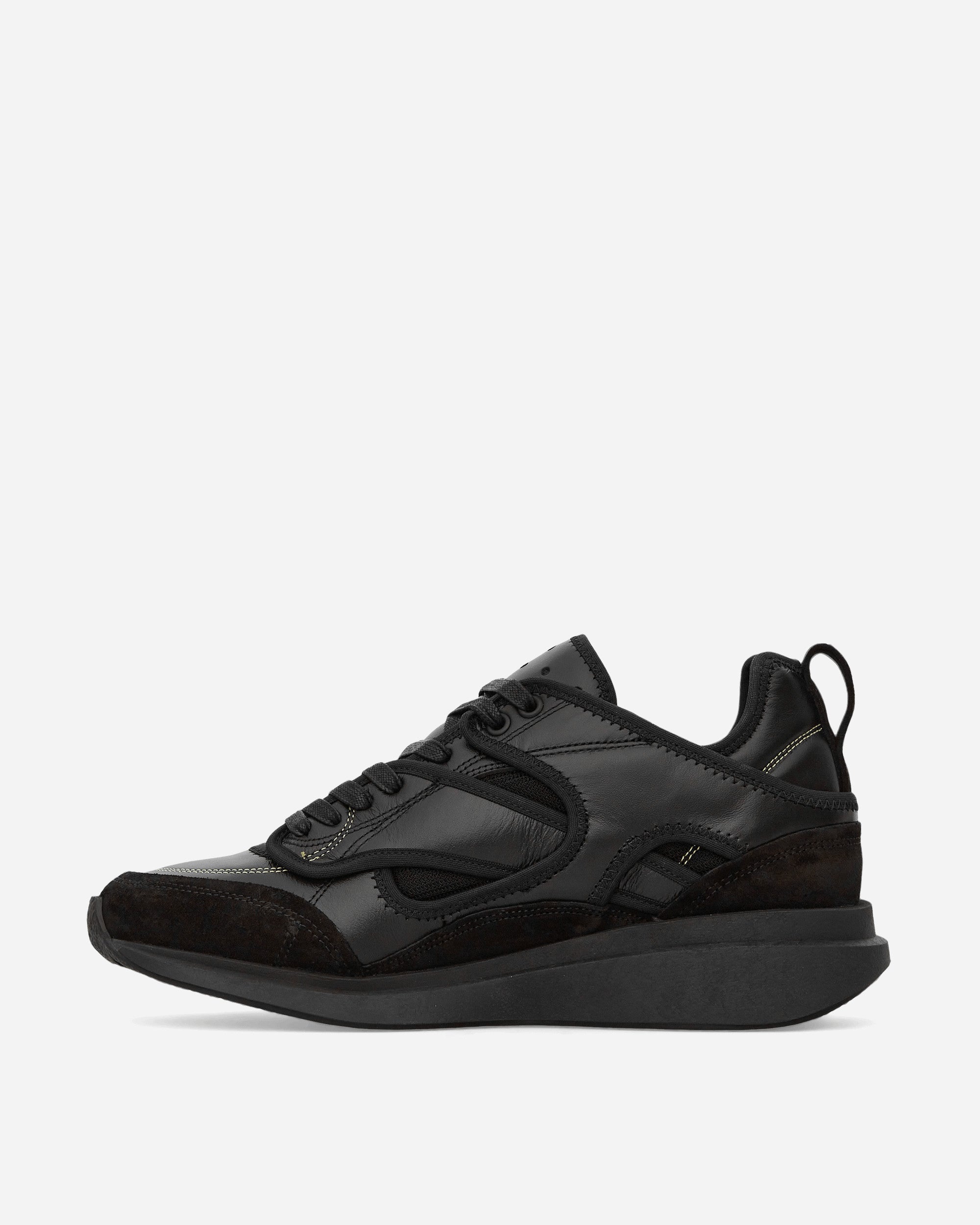 Shop Oamc Aurora Runner Sneakers In Black