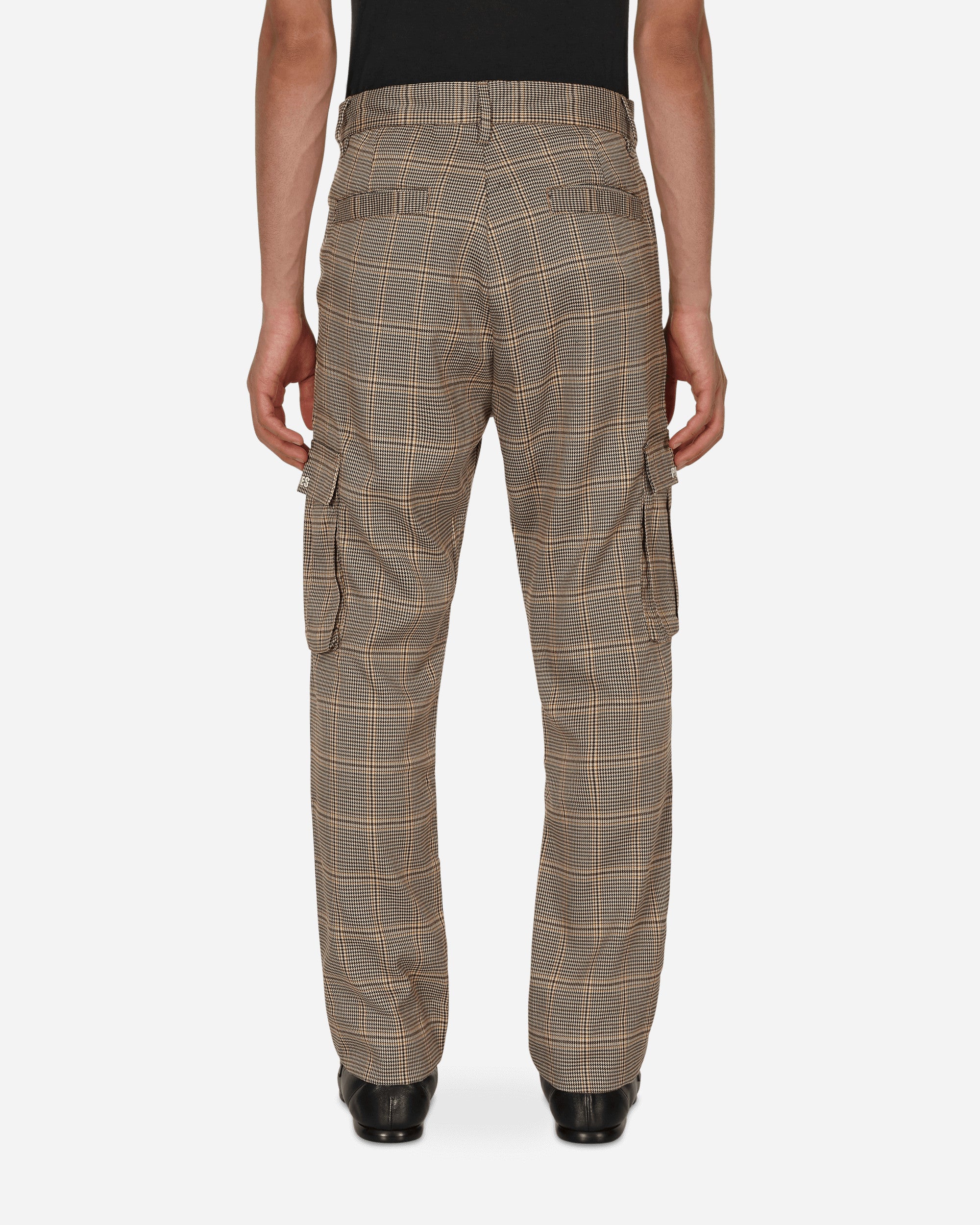 Shop Pleasures Origins Cargo Trousers In Brown