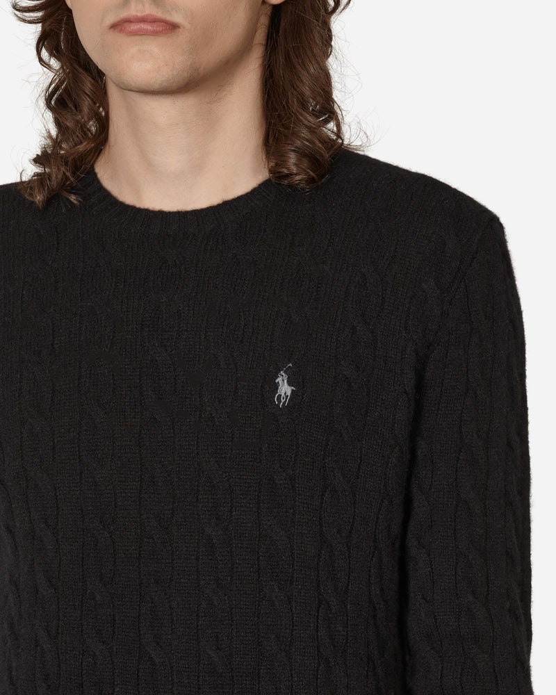 Polo Ralph Lauren Classic Cashmere Sweater Black - Slam Jam Official Store