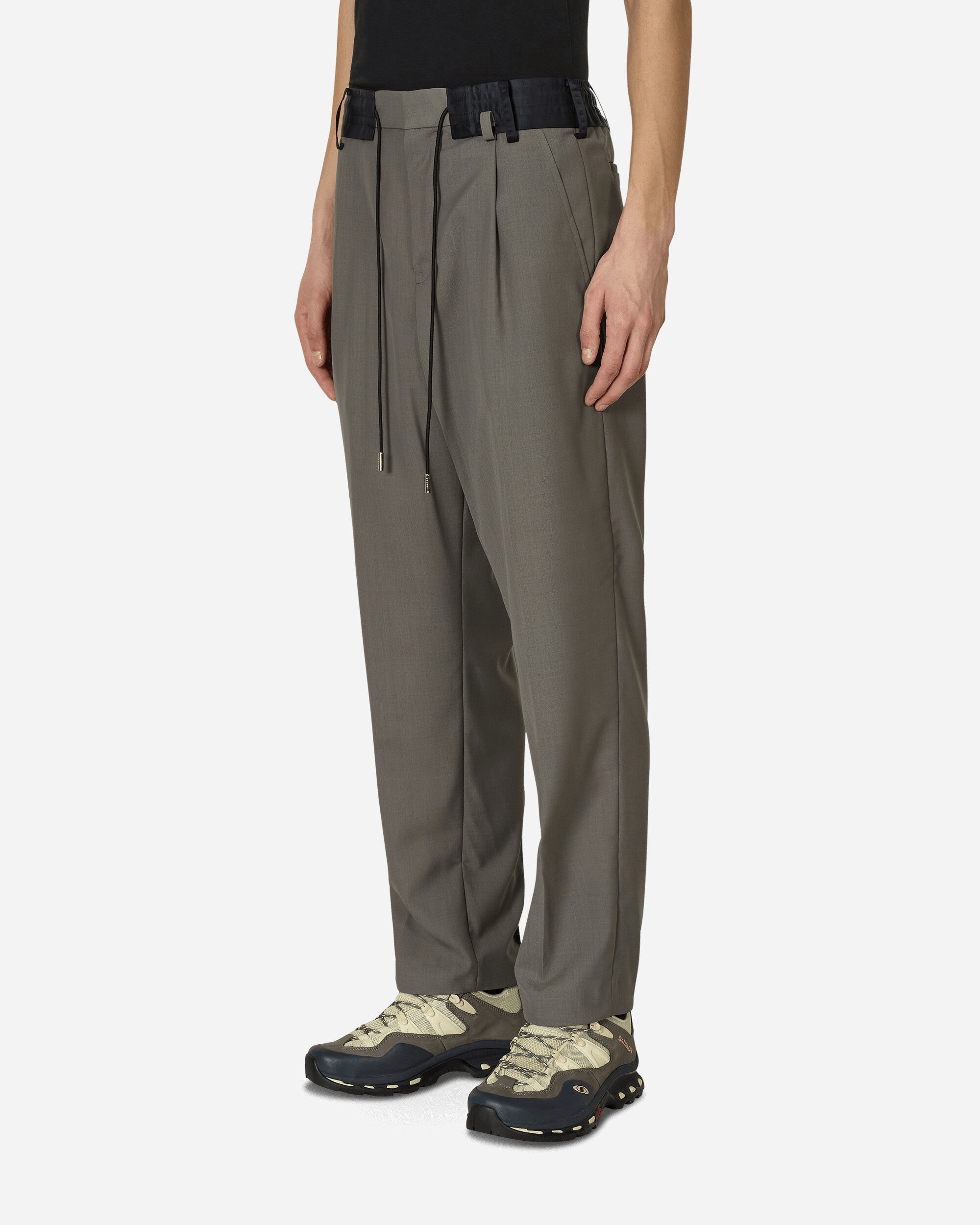 sacai 22SS Suiting pants スーチング 定価61600円 - スラックス