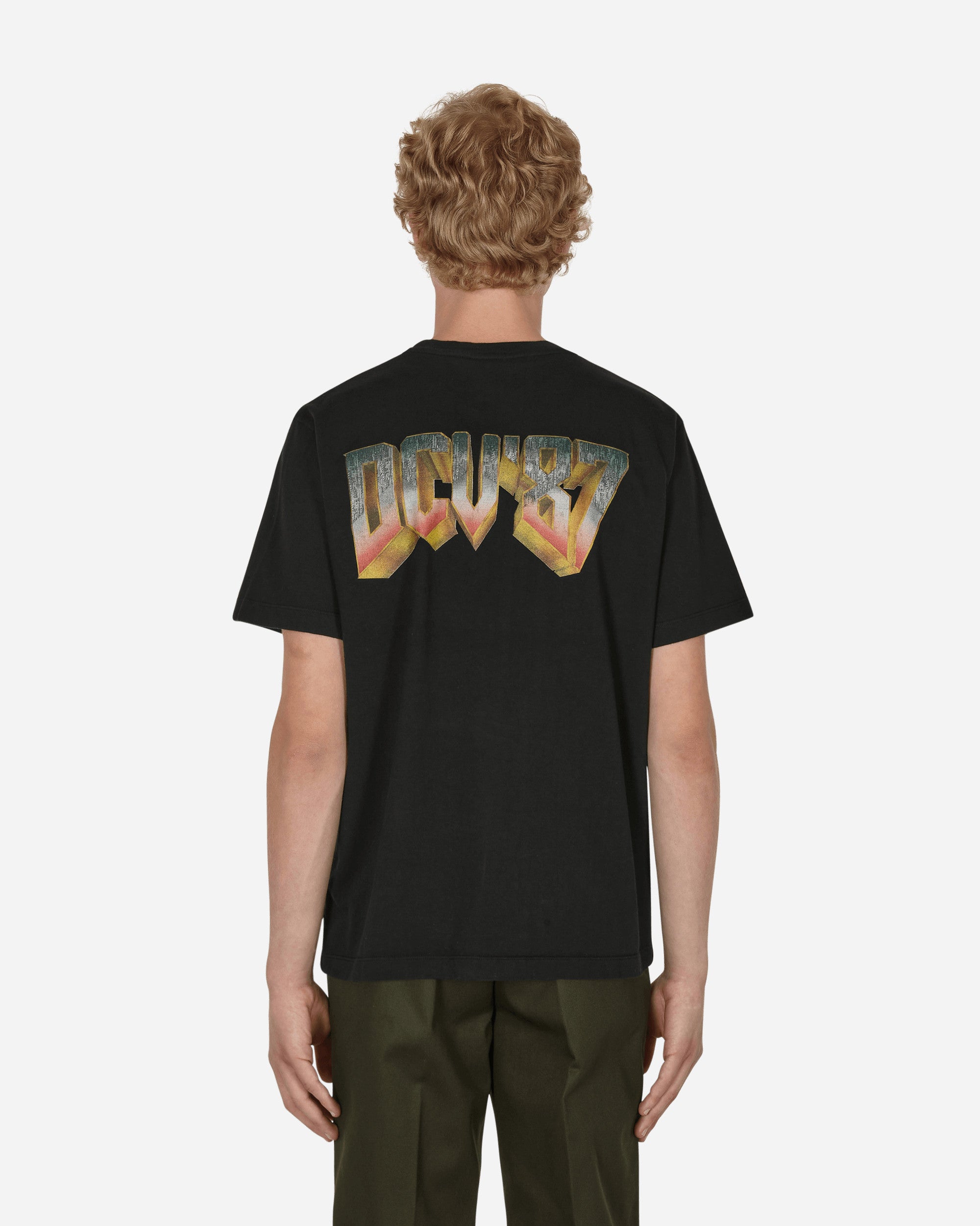 Shop Slam Jam Dcv  87 Exclusive T-shirt In Black