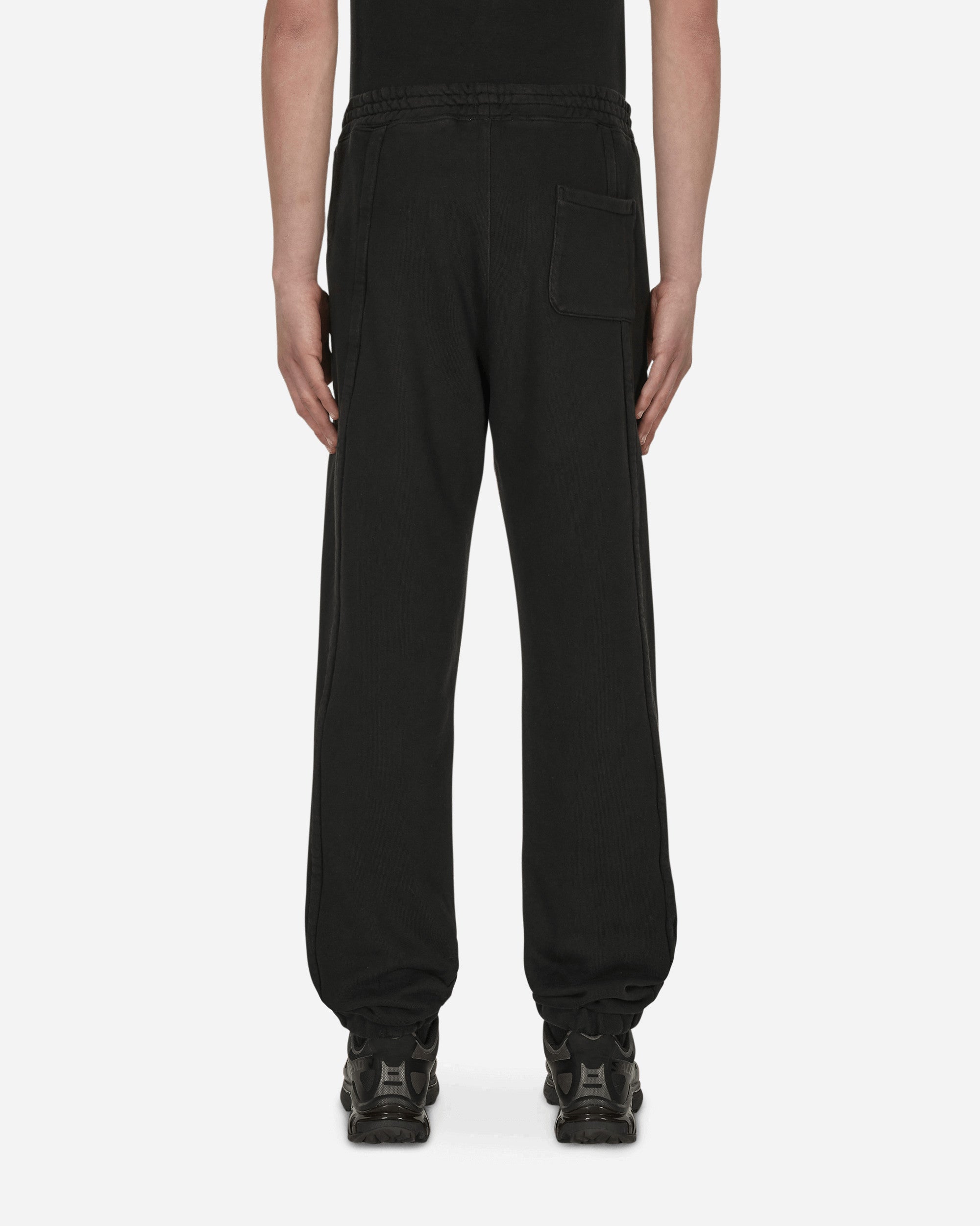 Shop Slam Jam Panel Basic Sweatpants In Black