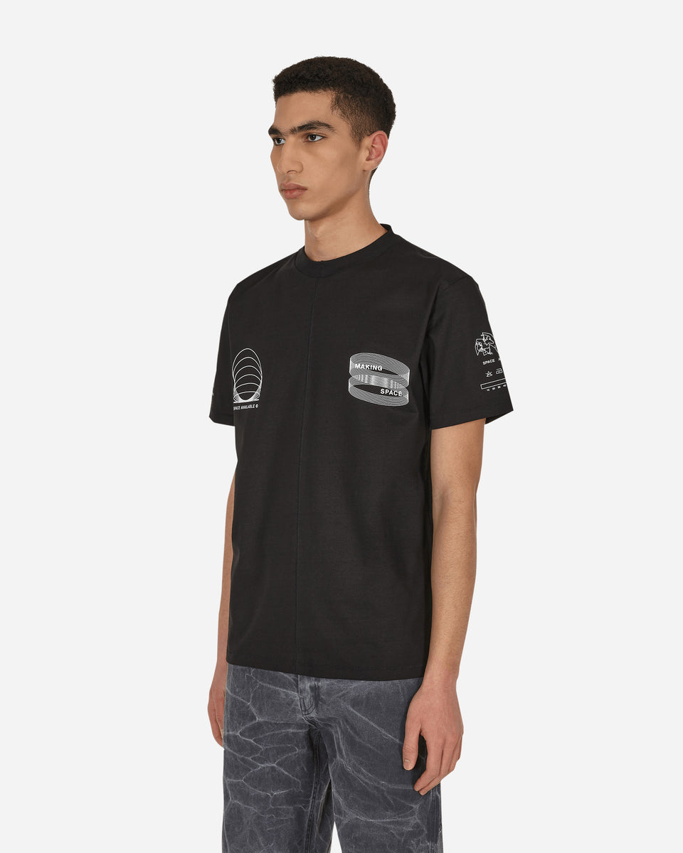 Space Available Connective Link T-Shirt Black - Slam Jam Official Store