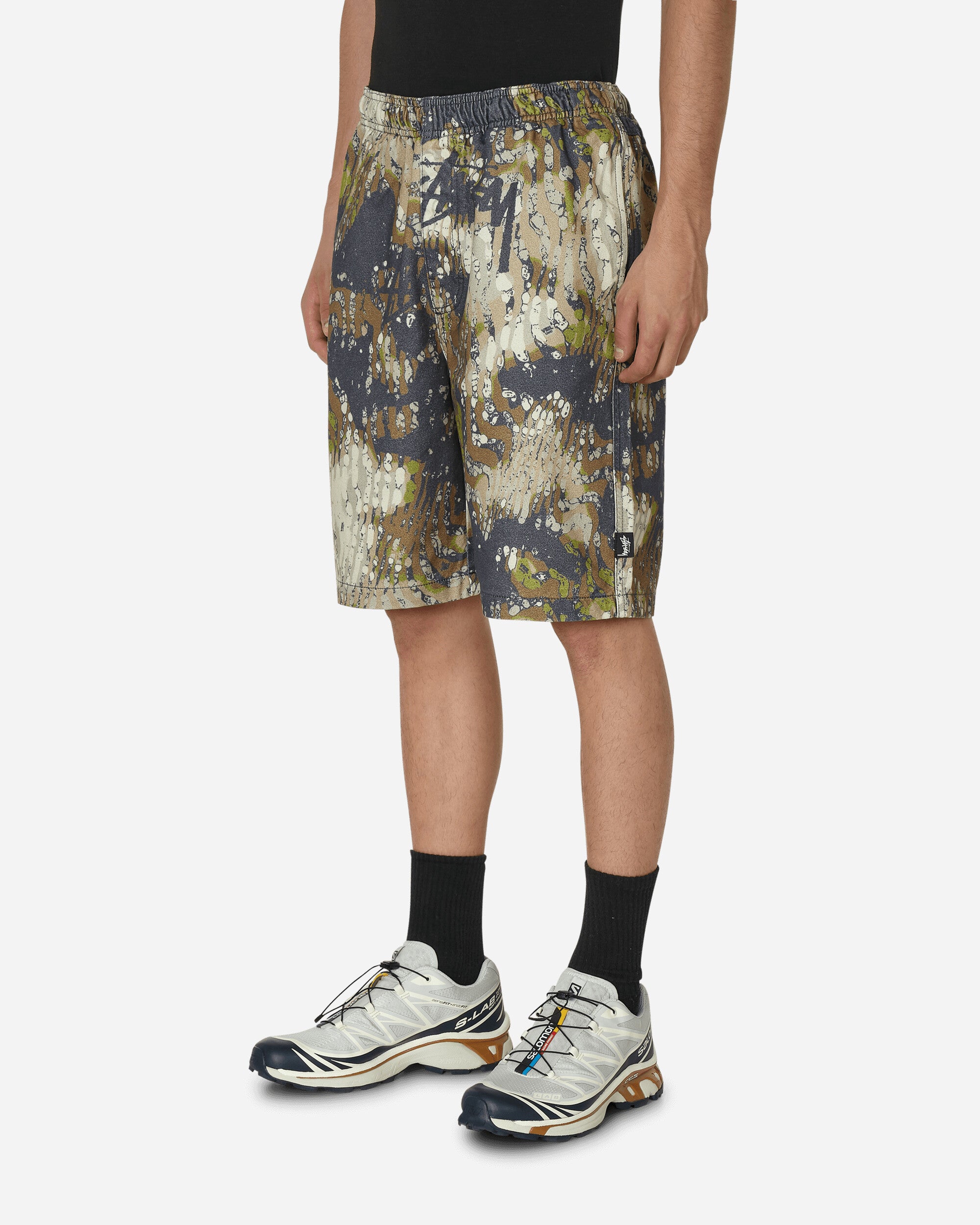 stussy23s VEIL CAMO BEACH PANTパンツ - ワークパンツ/カーゴパンツ