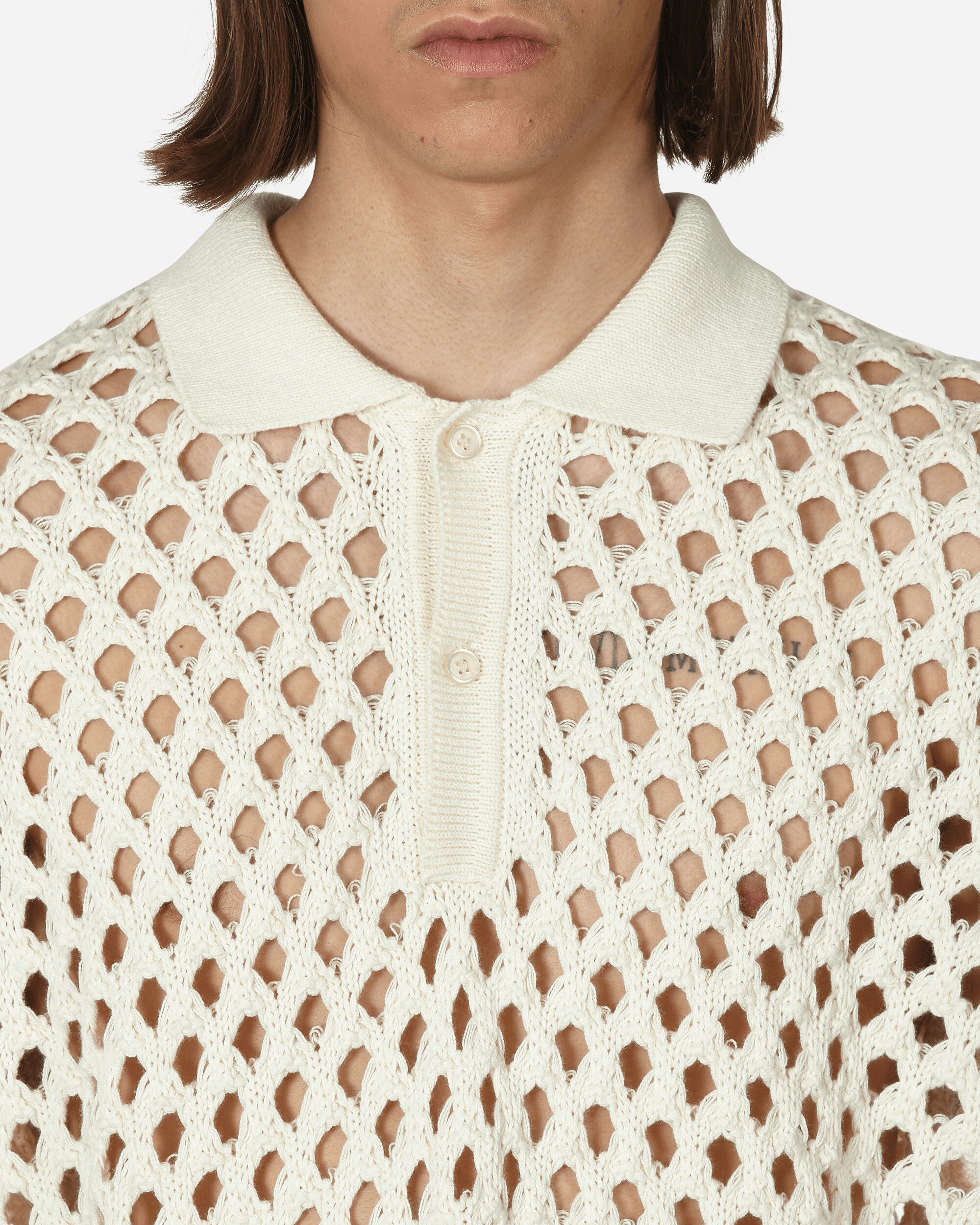 サイズ交換ＯＫ】 新品 stussy big mesh polo sweater Sサイズ ...