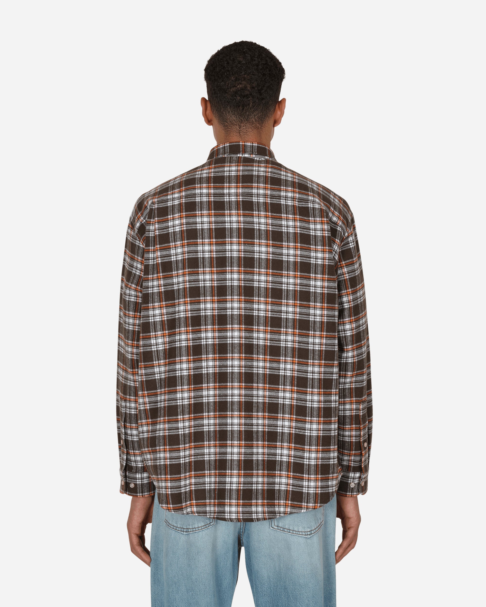 Stockholm Surfboard Club Flynn Logo-embroidered Checked Cotton