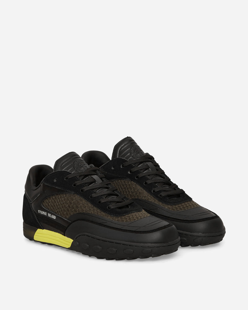 Stone Island Football Sneakers Black - Slam Jam Official Store