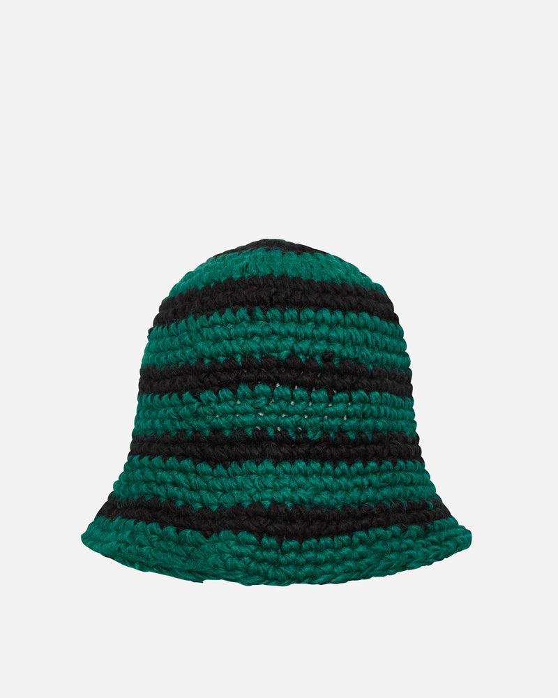 Stüssy Swirl Knit Bucket Hat Forest - Slam Jam Official Store