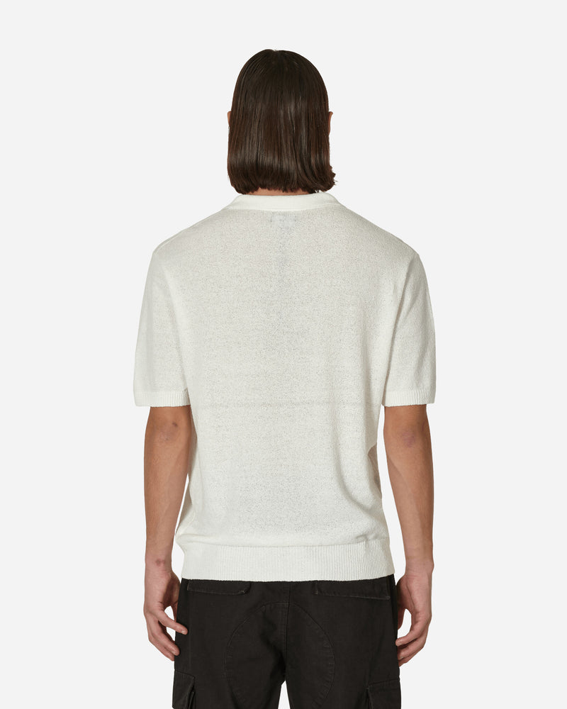 Stüssy Textured Polo Sweater Bone - Slam Jam Official Store